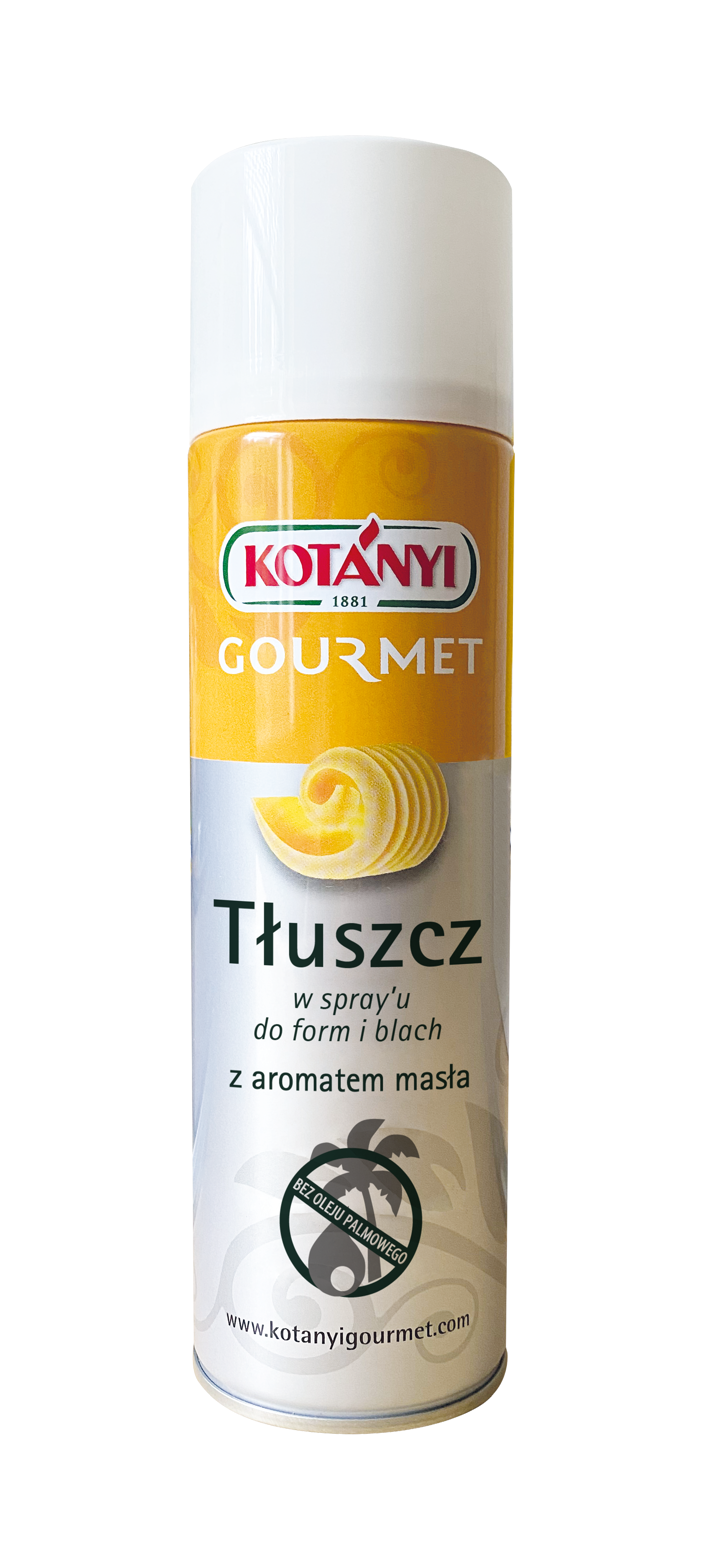 Kotanyi Tłuszcz W Sprayu Z Aromatem Masła 500Ml (Bez Oleju Palmowego)
