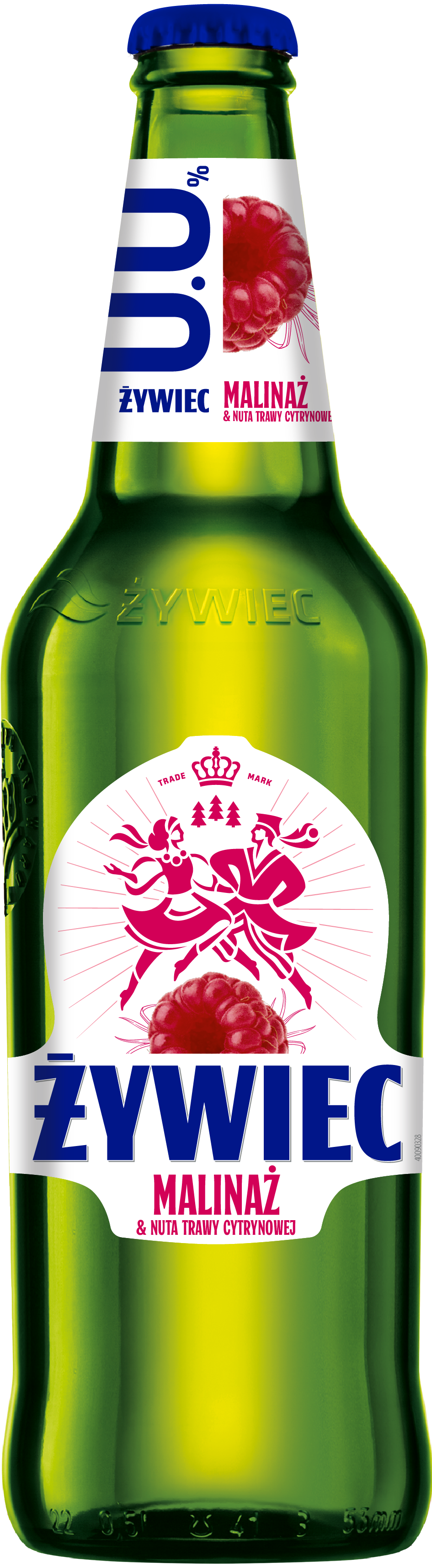Żywiec Malinaż & Nuta Trawy Cytrynowej 0% 500 Ml Butelka Zwrotna