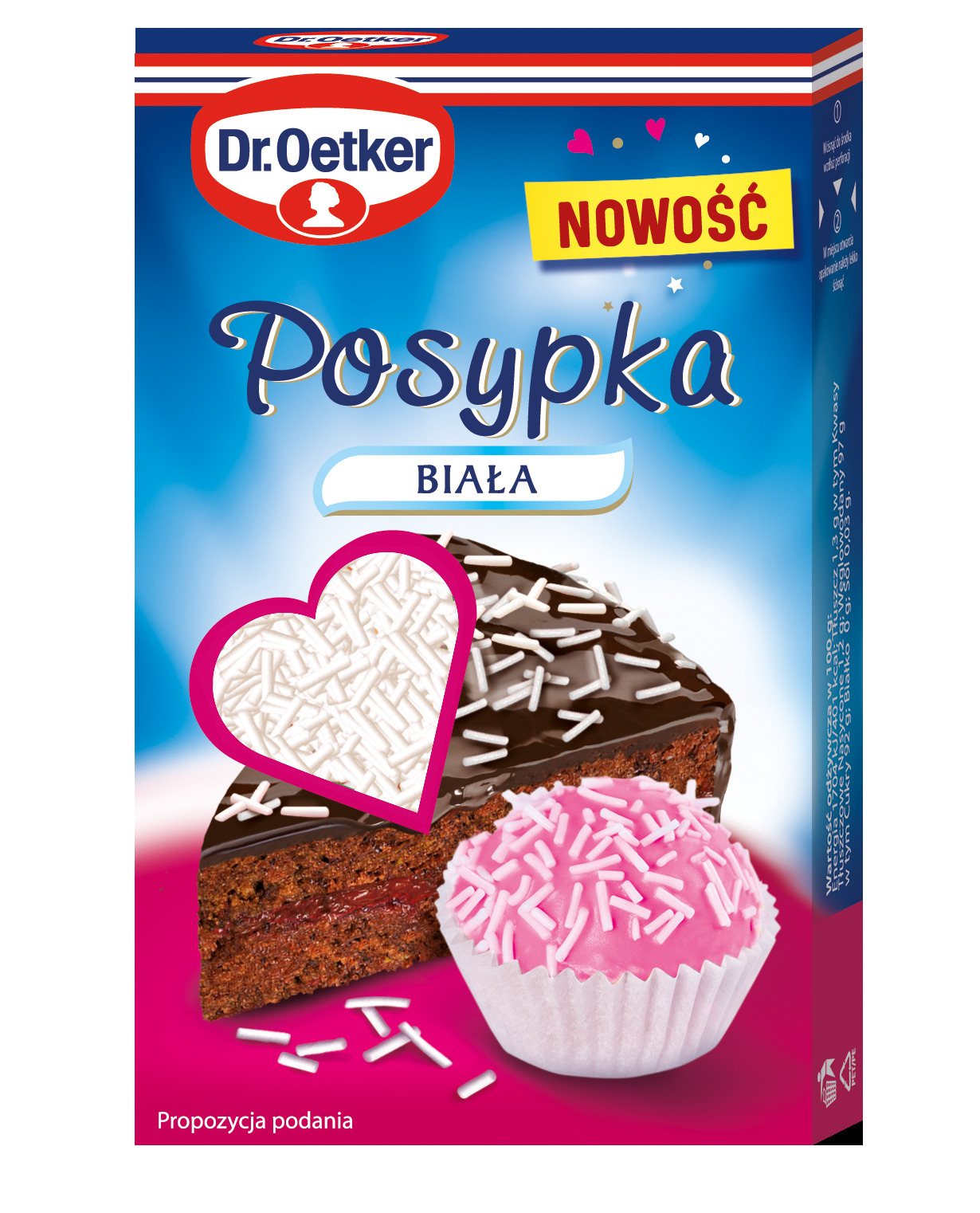 Dr. Oetker Posypka Biała 80 G