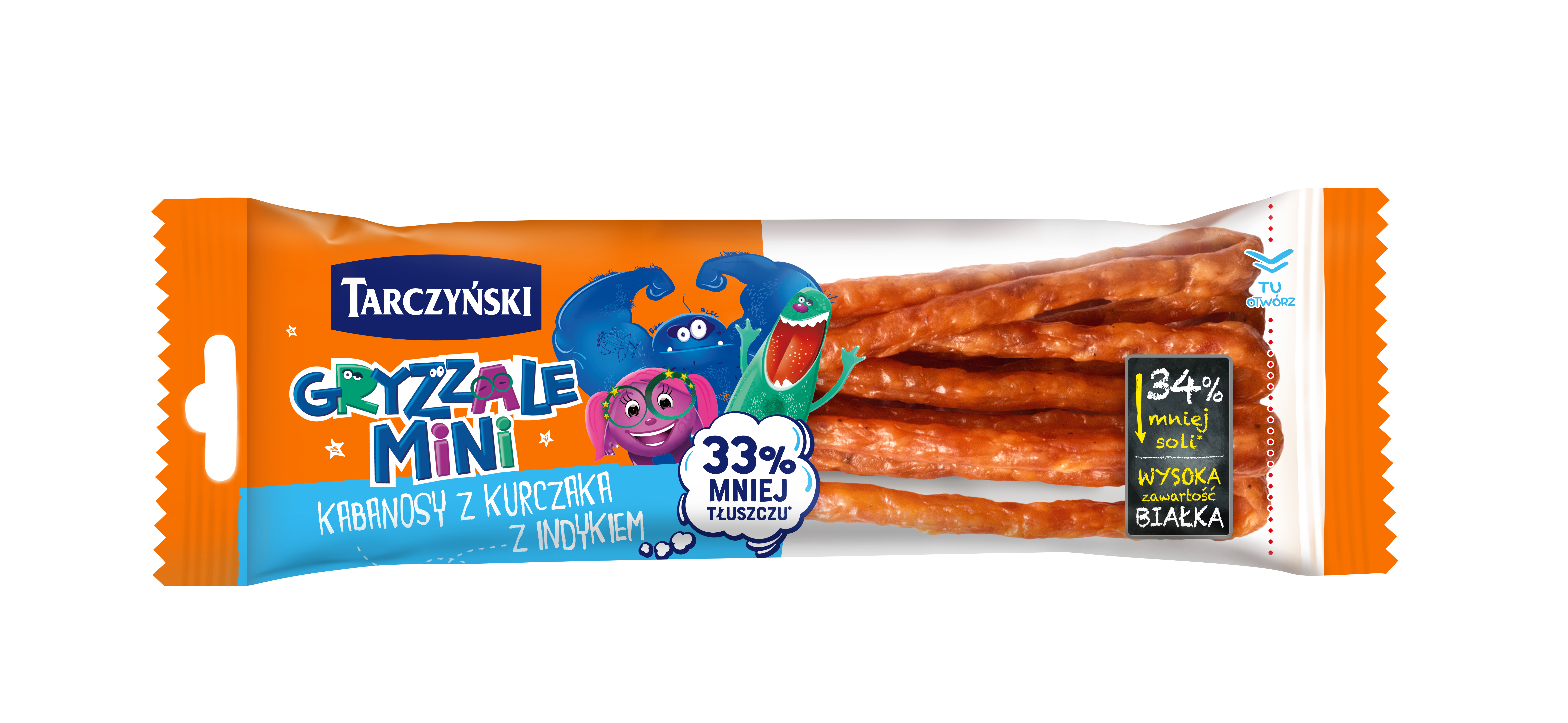Gryzzale Kabanoski Z Kurczaka 40G Tarczyński