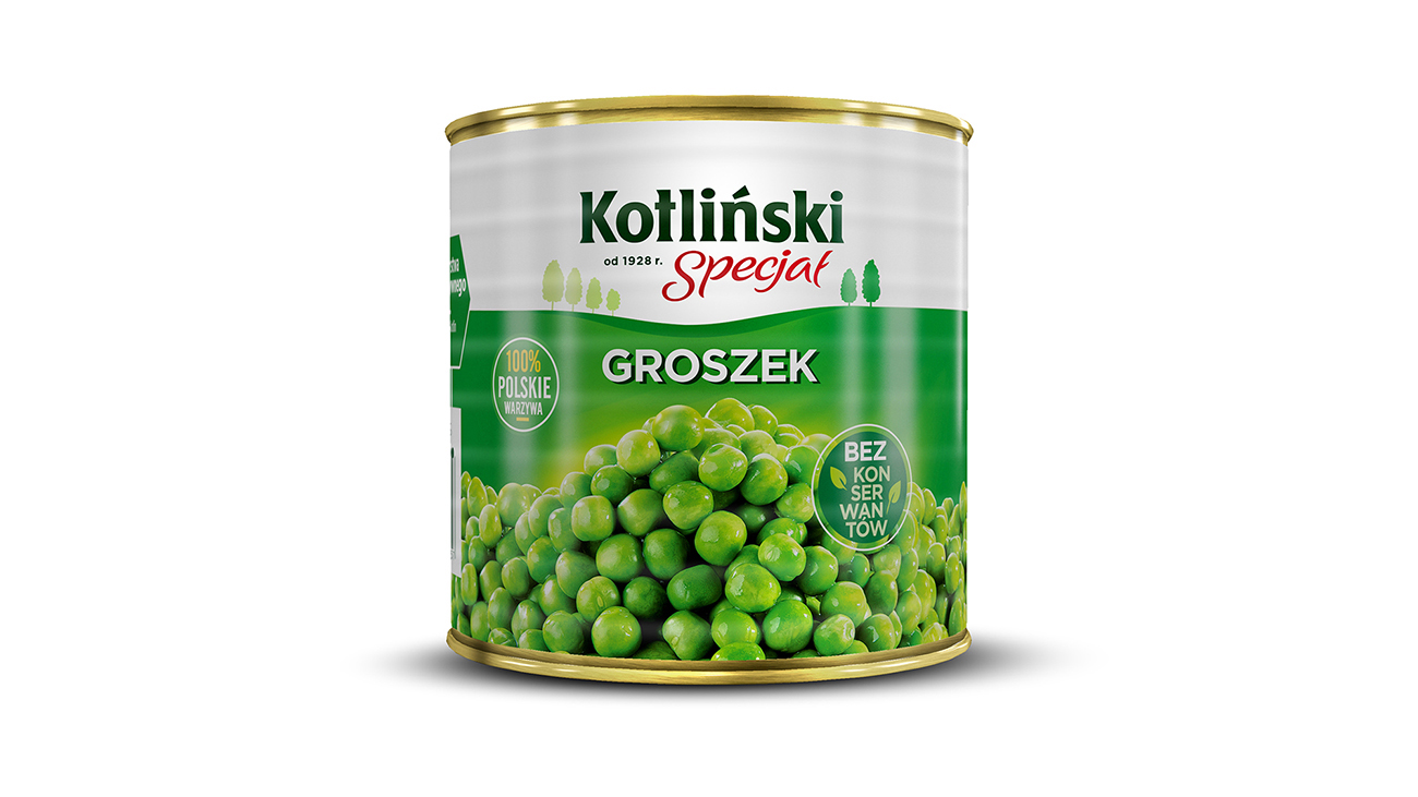 Groszek 2,5Kg Kotliński Gastro