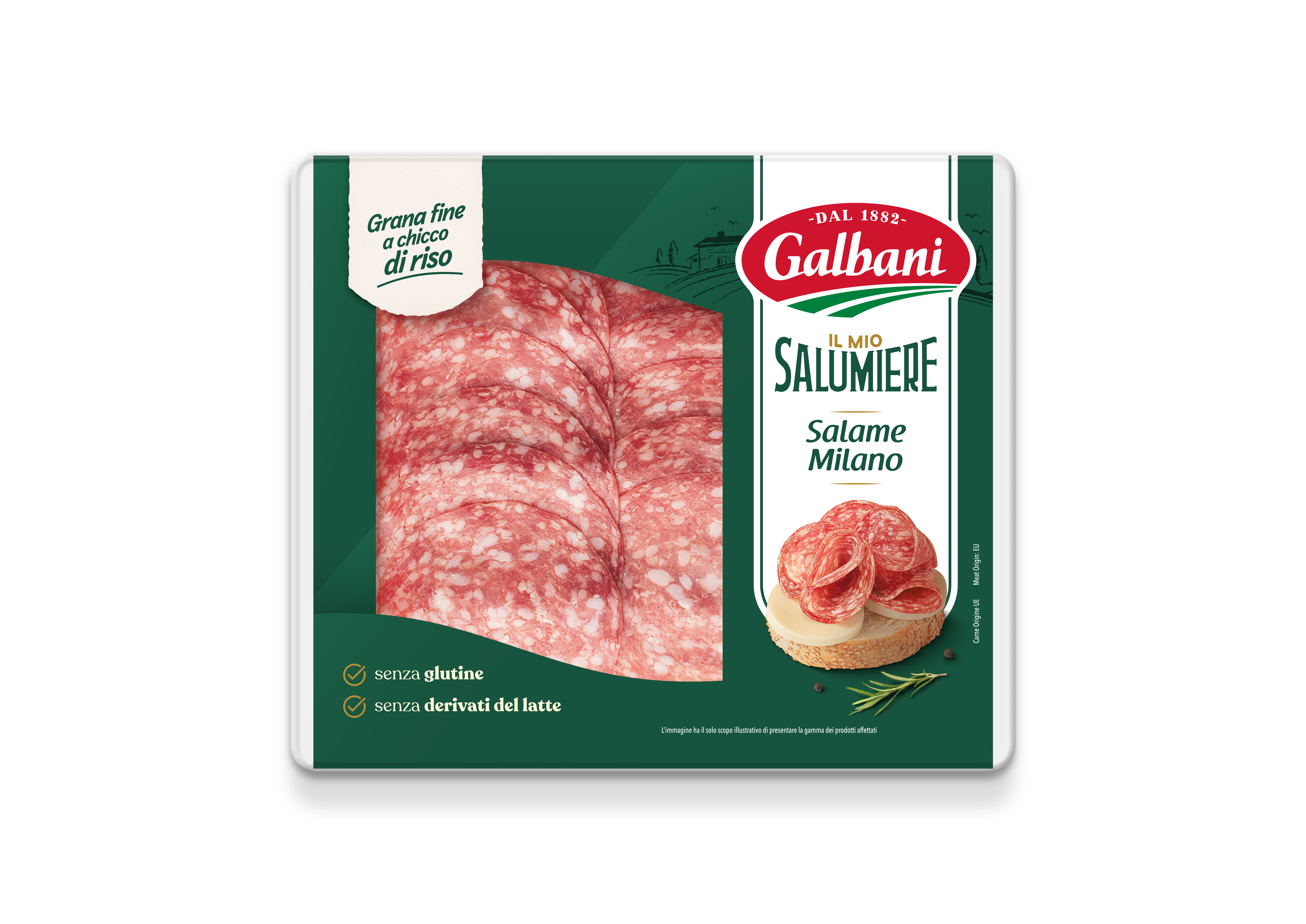 Salame Milano 100G Galbani