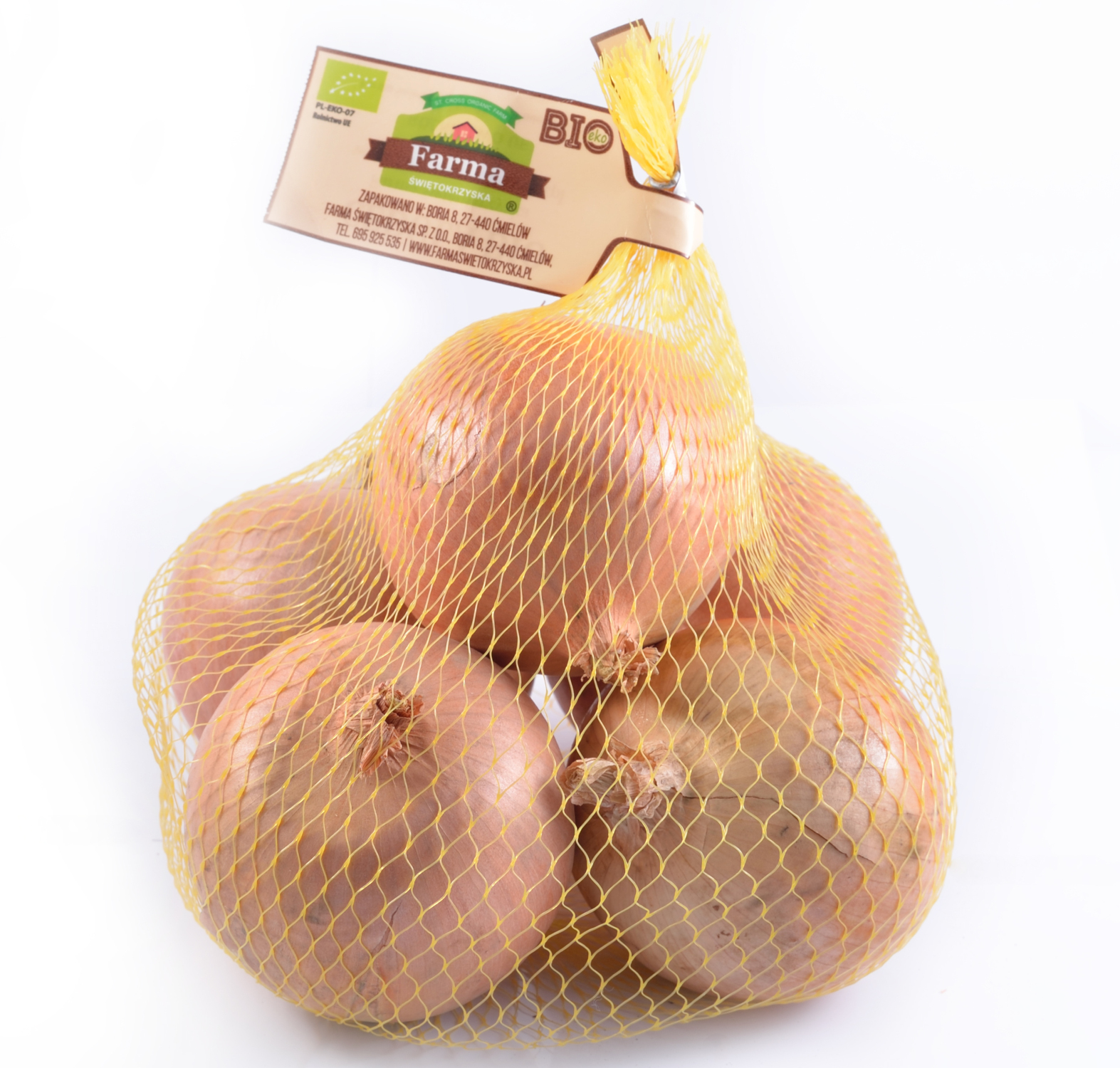 Bio Cebula Polska 1Kg Farma Świętokrzyska