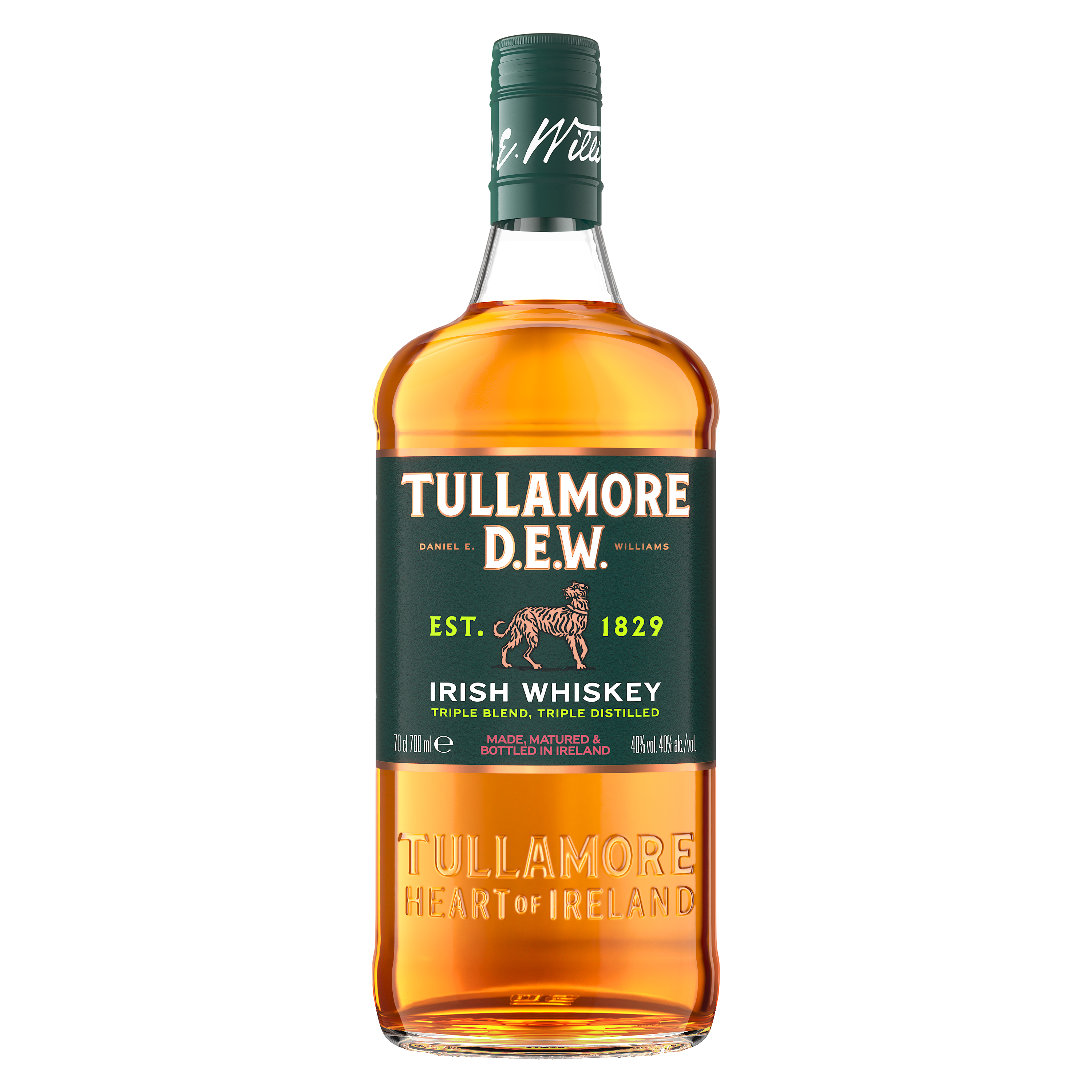 Tullamore Dew Irish Whiskey 40% 700Ml