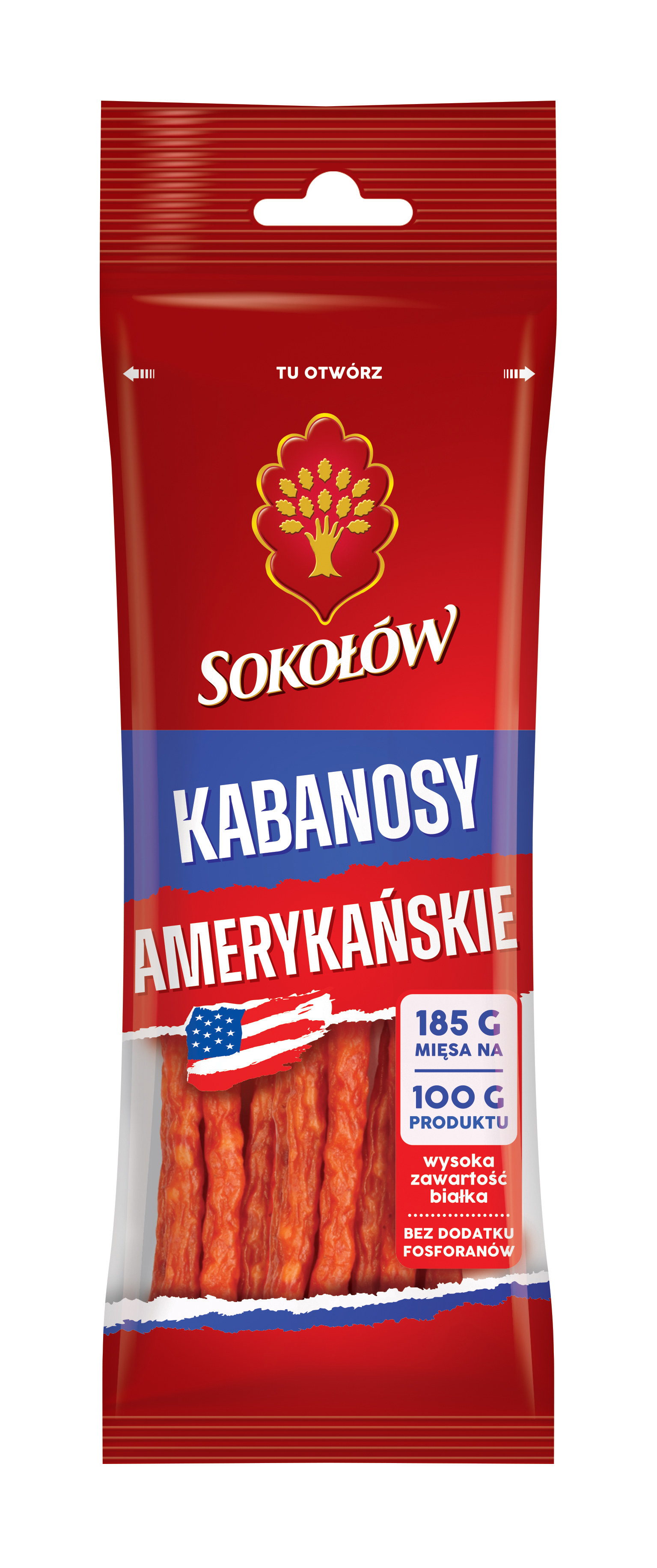 Kabanosy Amerykańskie 100G Gold