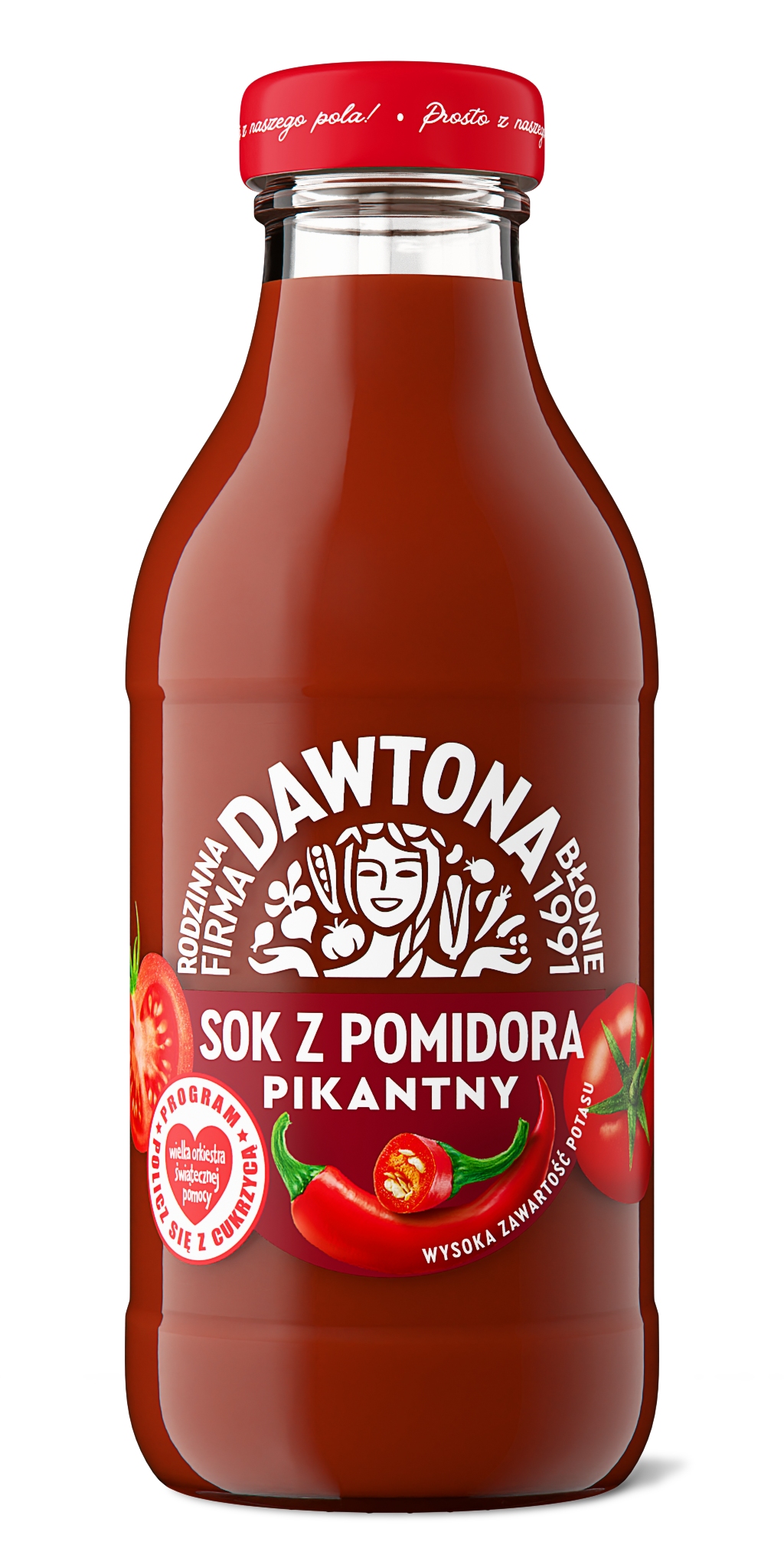 Dawtona Sok Z Pomidora Pikantny 300 Ml
