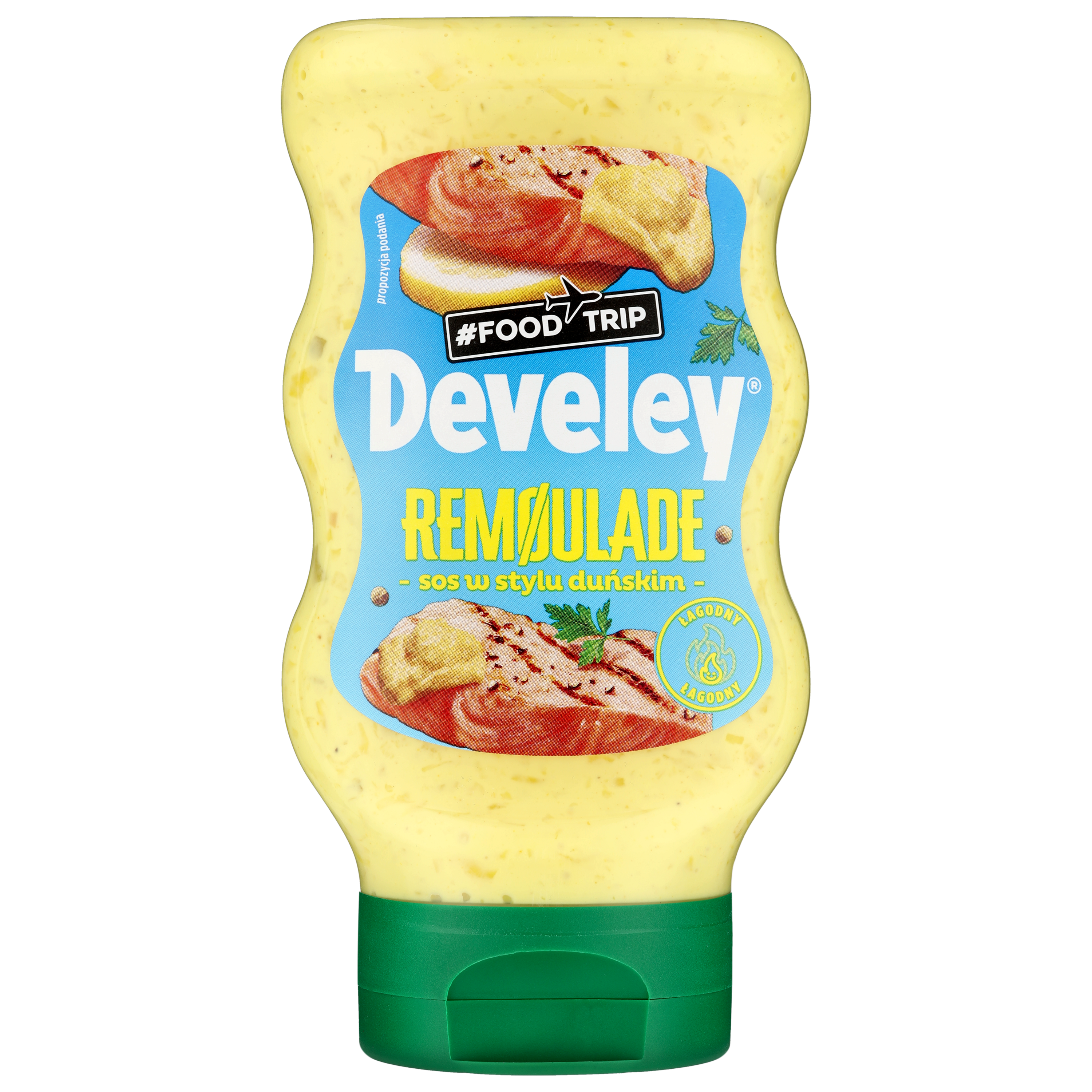 Develey Food Trip Sos Remoulade Z Białą Kapustą I Kurkumą Łagodny 315 Ml
