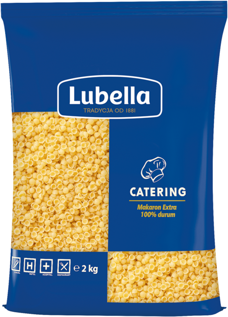 Lubella Catering Makaron Muszla Mała 2 Kg