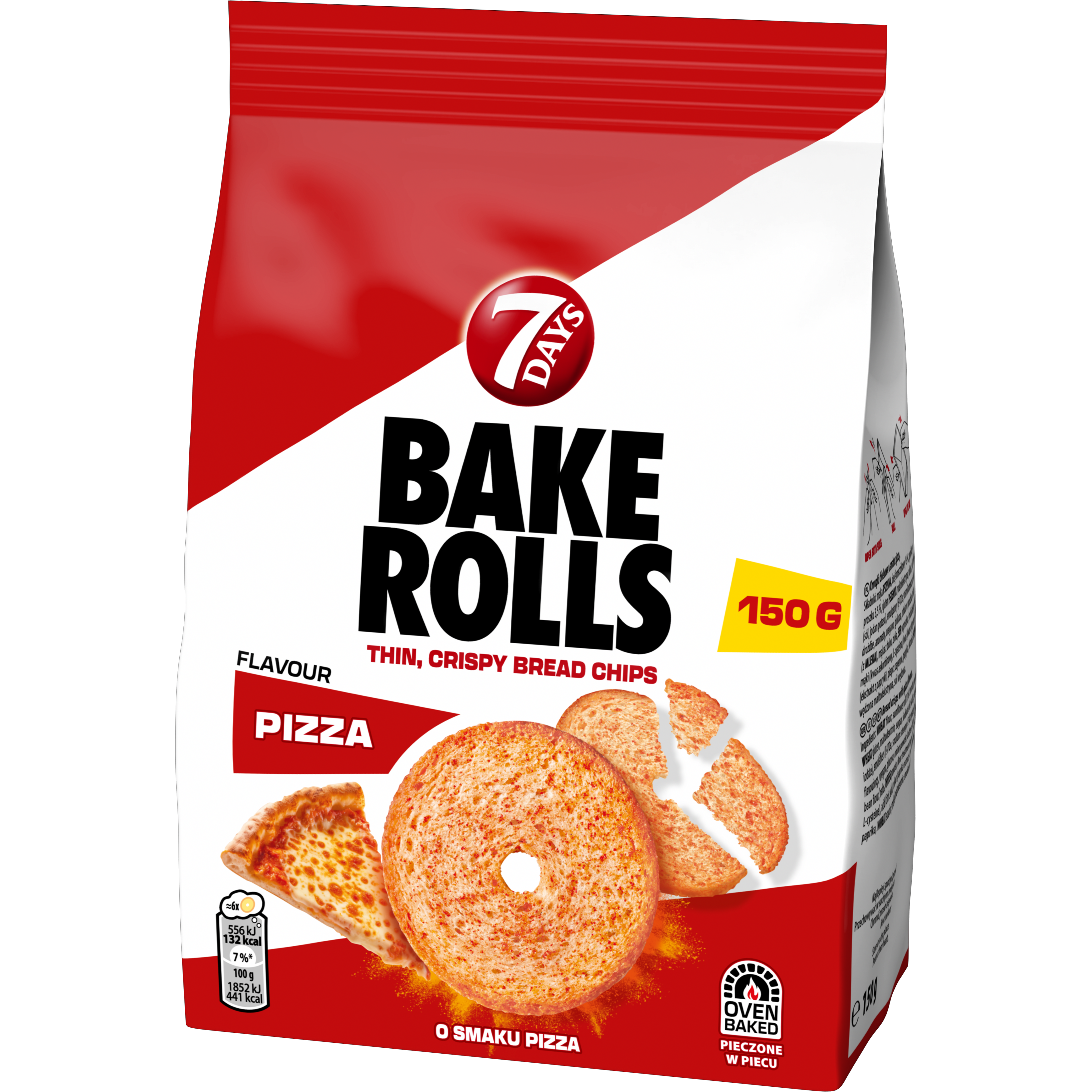 7 Days Bake Rolls Pizza 150G
