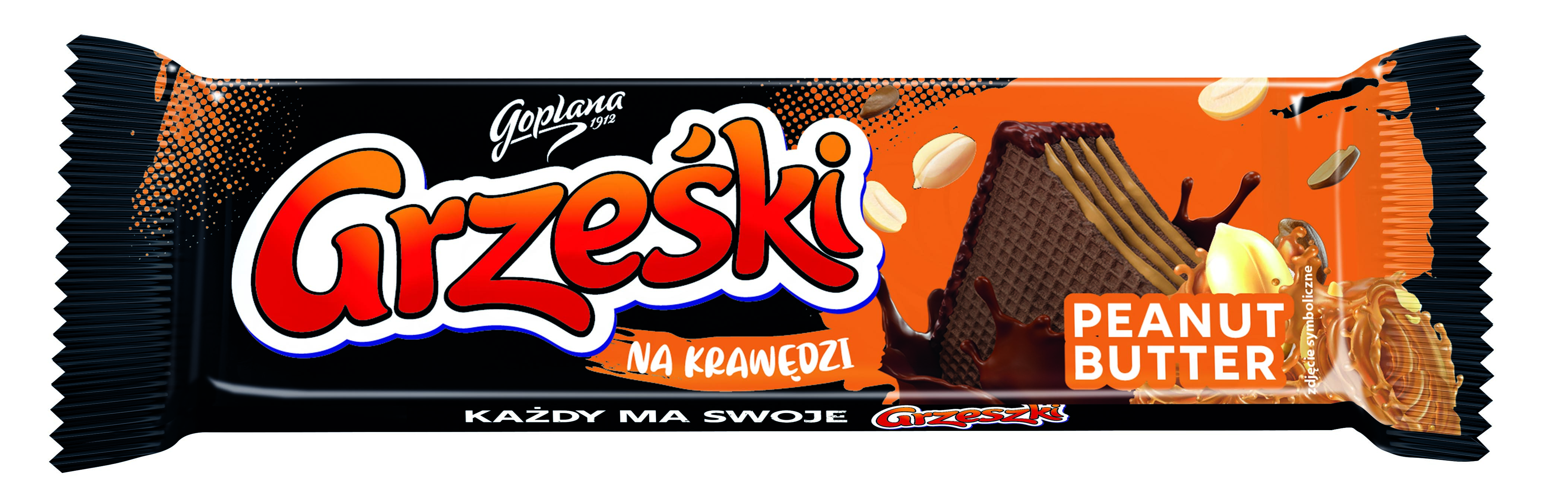 Grześki Na Krawędzi Peanut Butter 40G