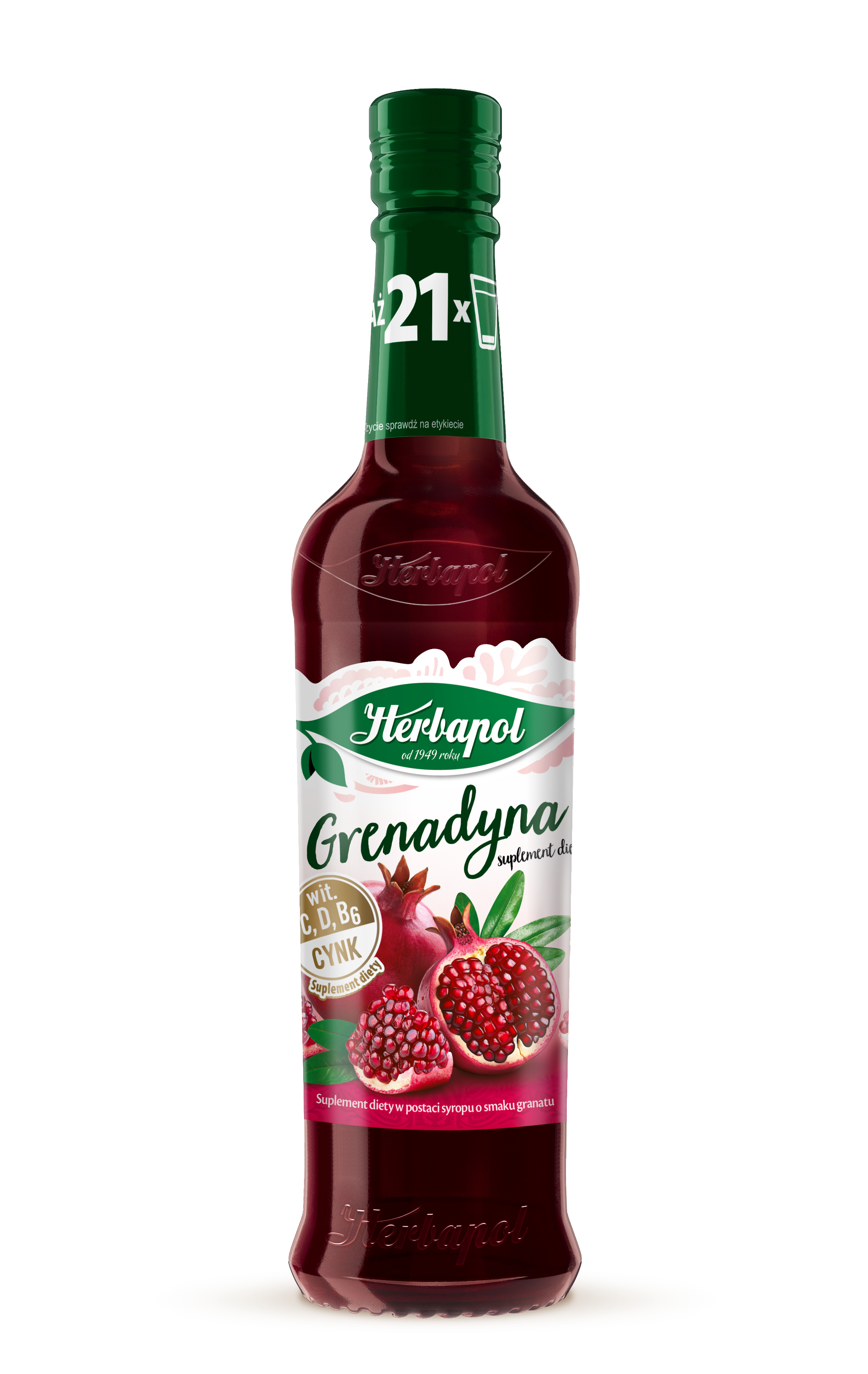 Grenadyna Suplement Diety Herbapol 410 Ml