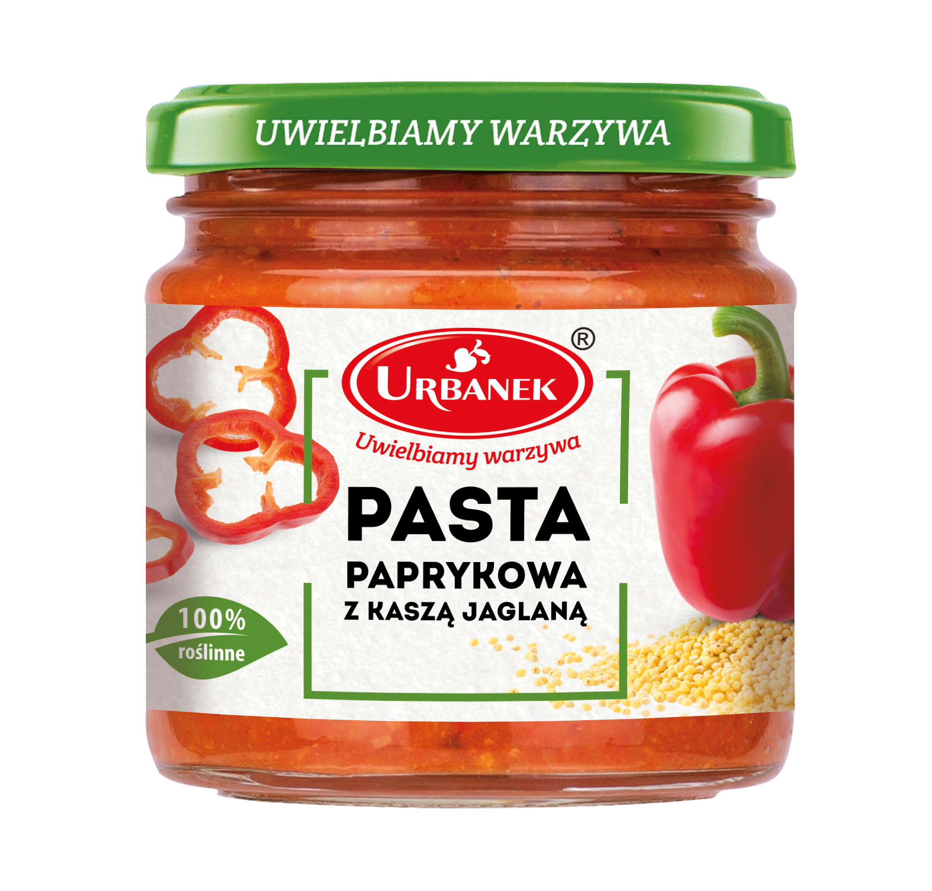 Pasta Paprykowa Z Kaszą Jaglaną 180G Urbanek