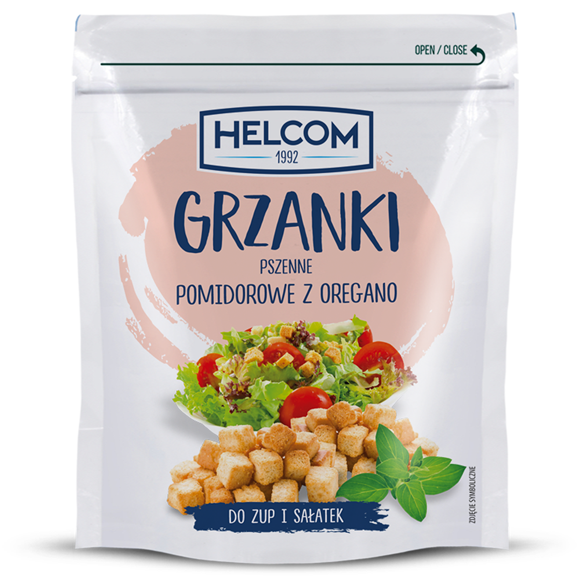 Grzanki Pszenne Pomidorowe Z Oregano 100 G Helcom