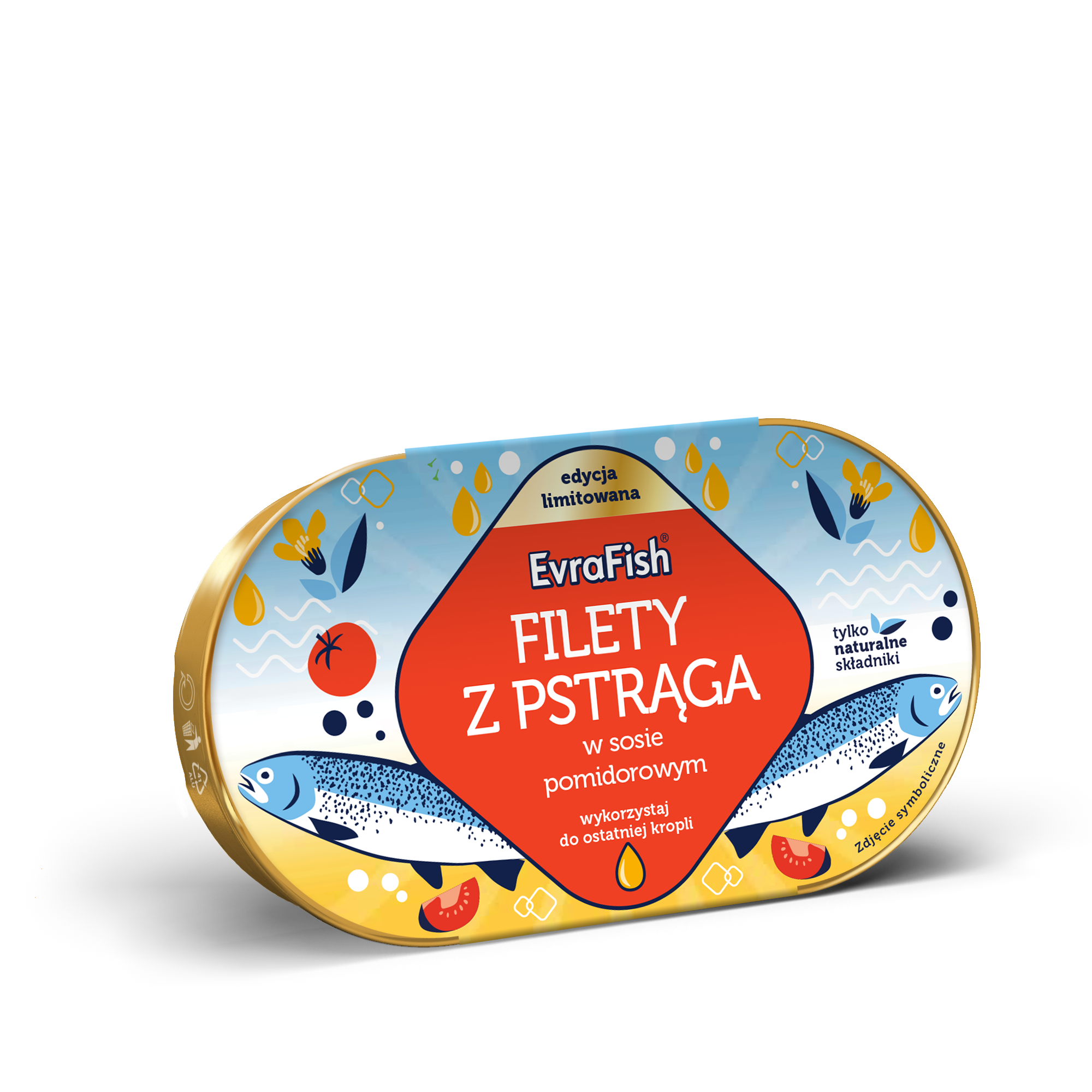 Evrafish Pstrąg W Sosie Pomidorowym Z Ogórkiem I Papryką 170G