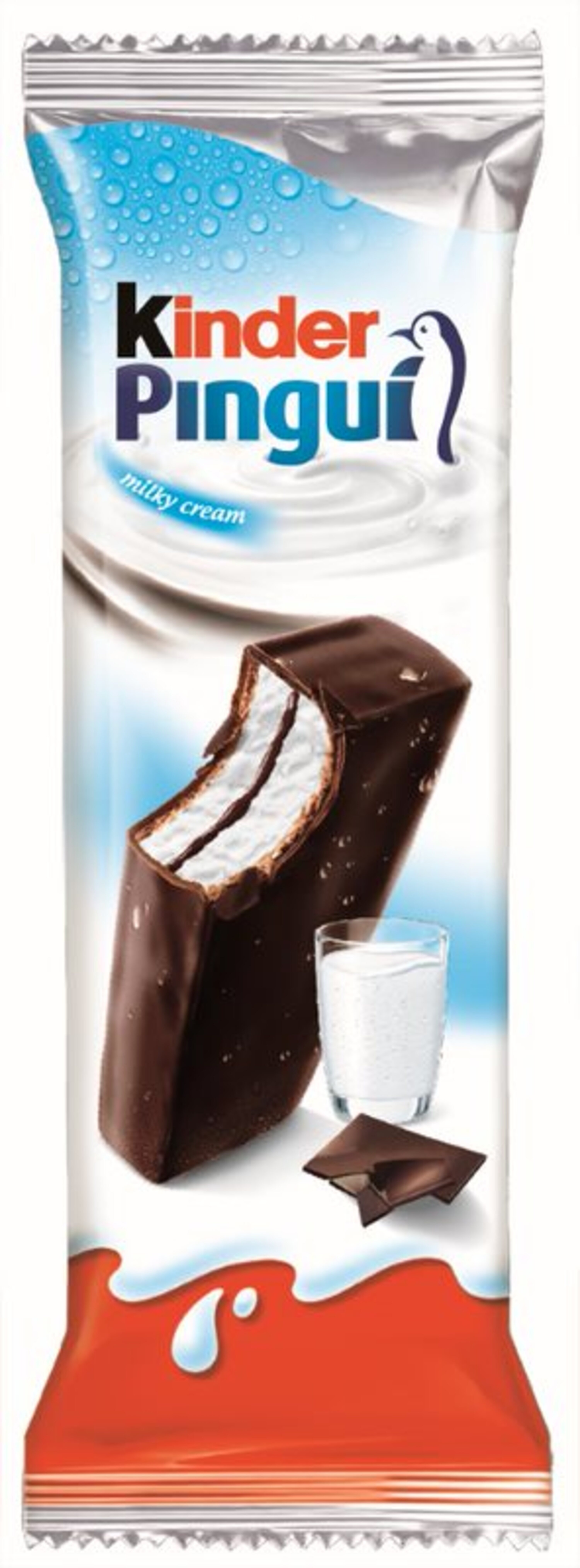Biszkopt Z Mlecznym Nadzieniem Kinder Pingui Choco 30G