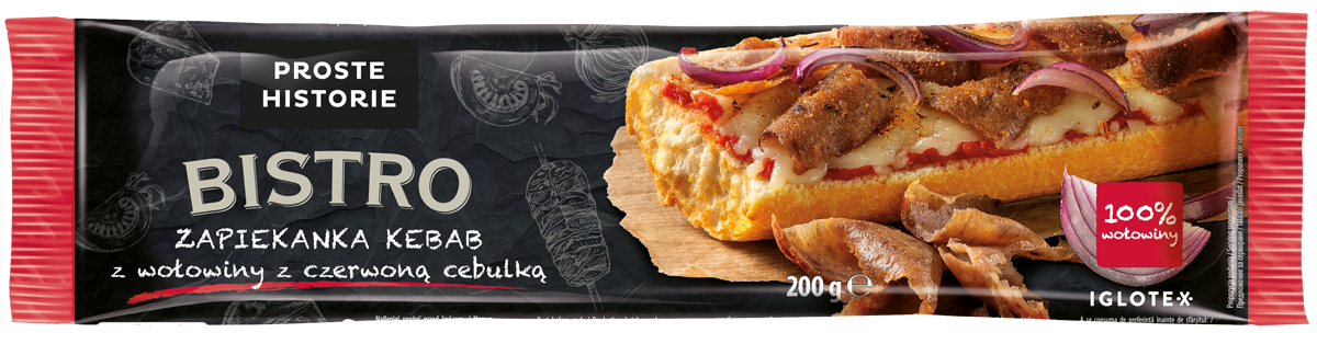 Proste Historie Bistro - Zapiekanka Kebab 200G