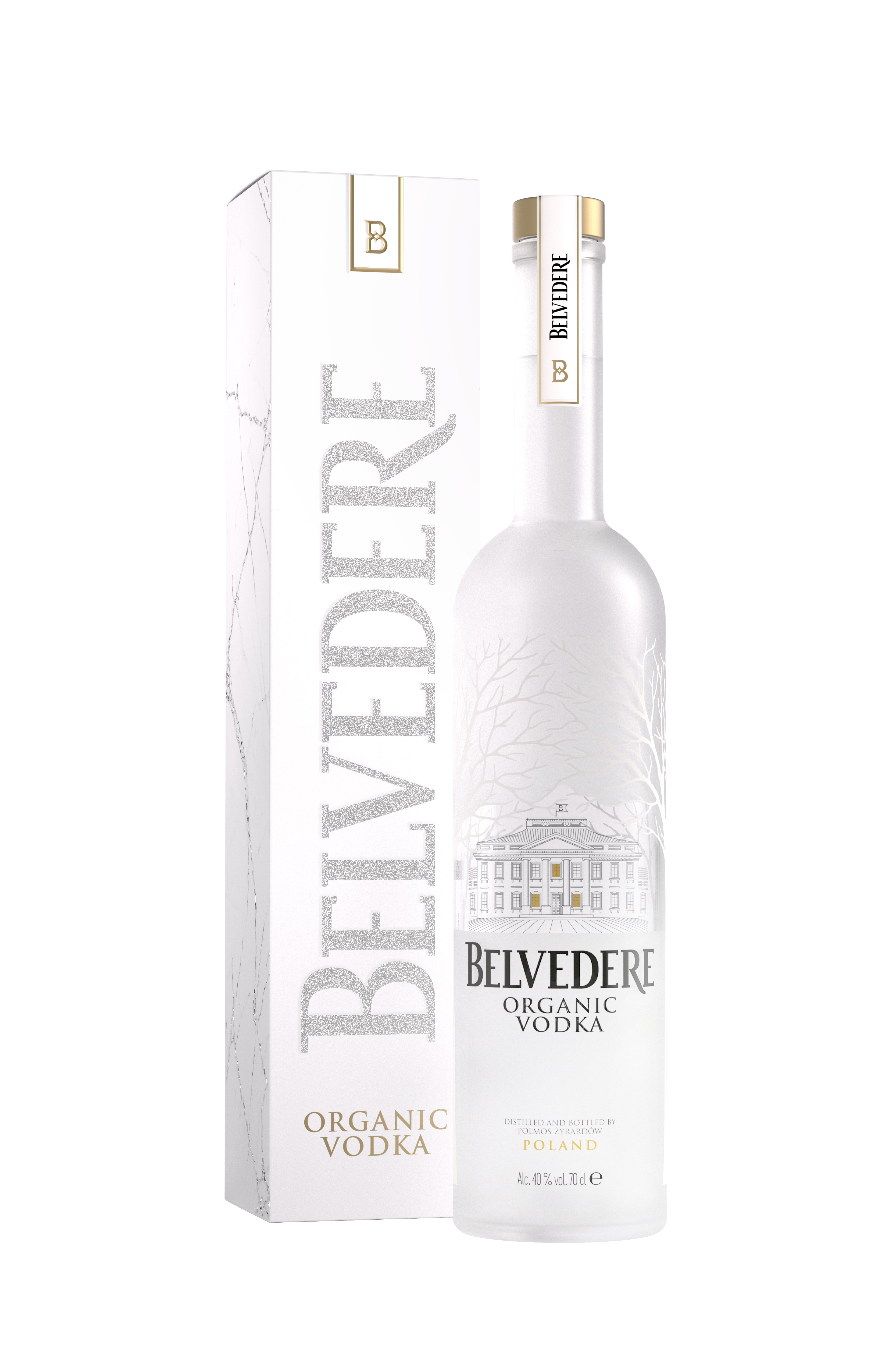 Belvedere Pure Organic Gift Box 40% 0,7L