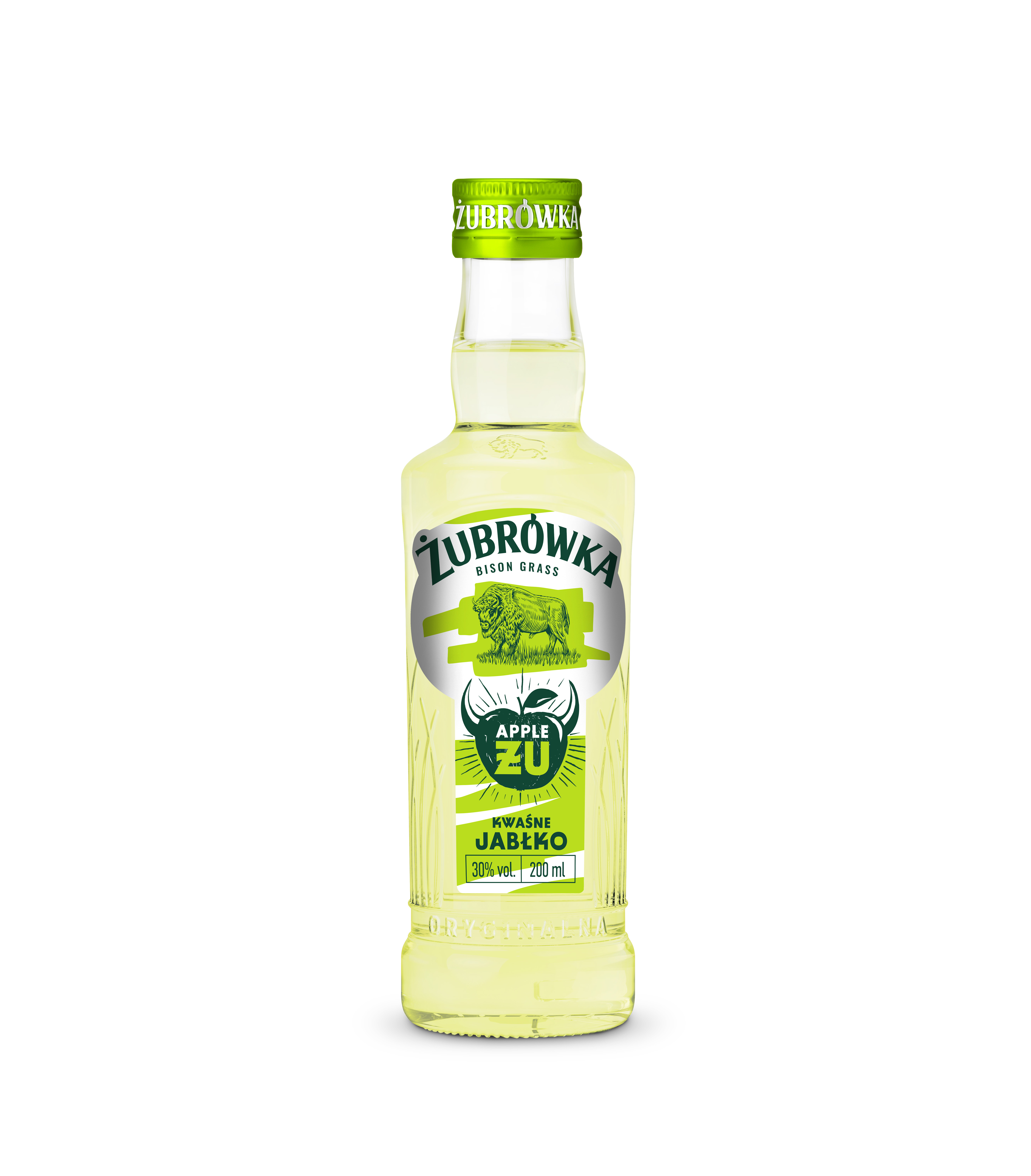 Żubrówka Żu Fresh Kwaśne Jabłko 200 Ml 30 %