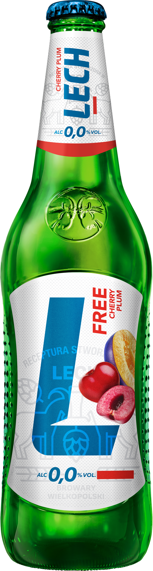 Piwo Lech Cherry Plum 0,0% Butelka 500Ml Zwrotna