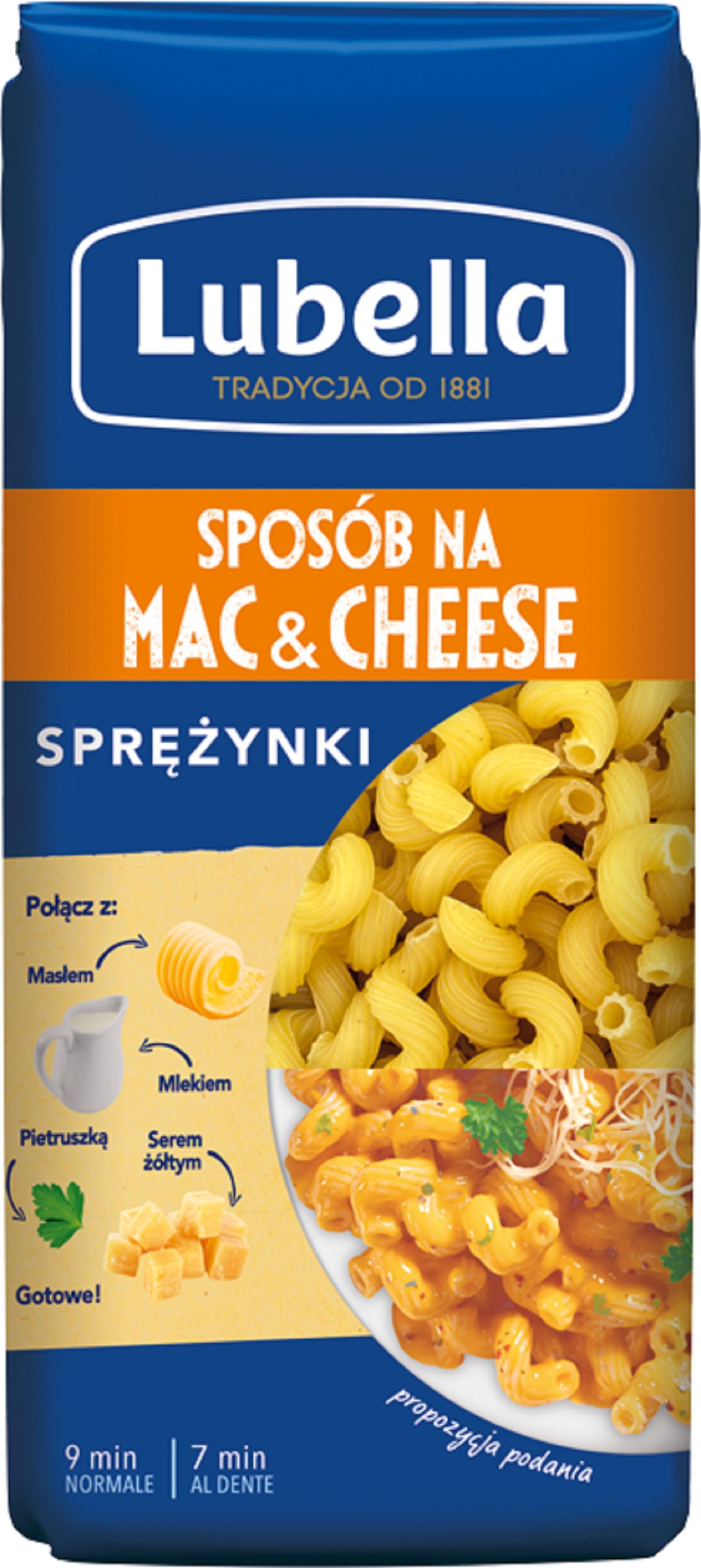 Lubella Makaron Sprężynki 400 G
