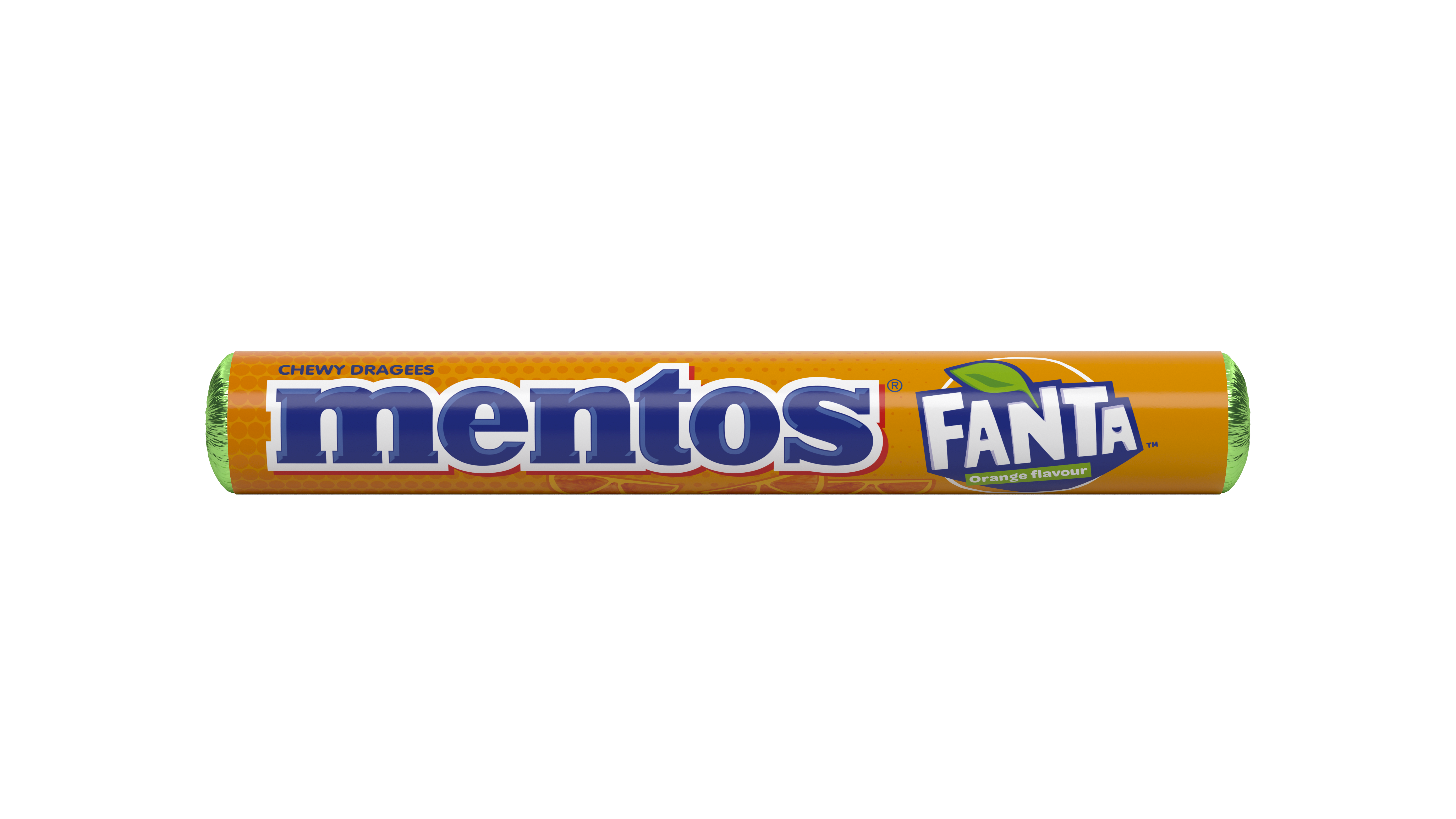 Mentos Cukierki Do Żucia O Smaku Pomarańczowym 37,5G