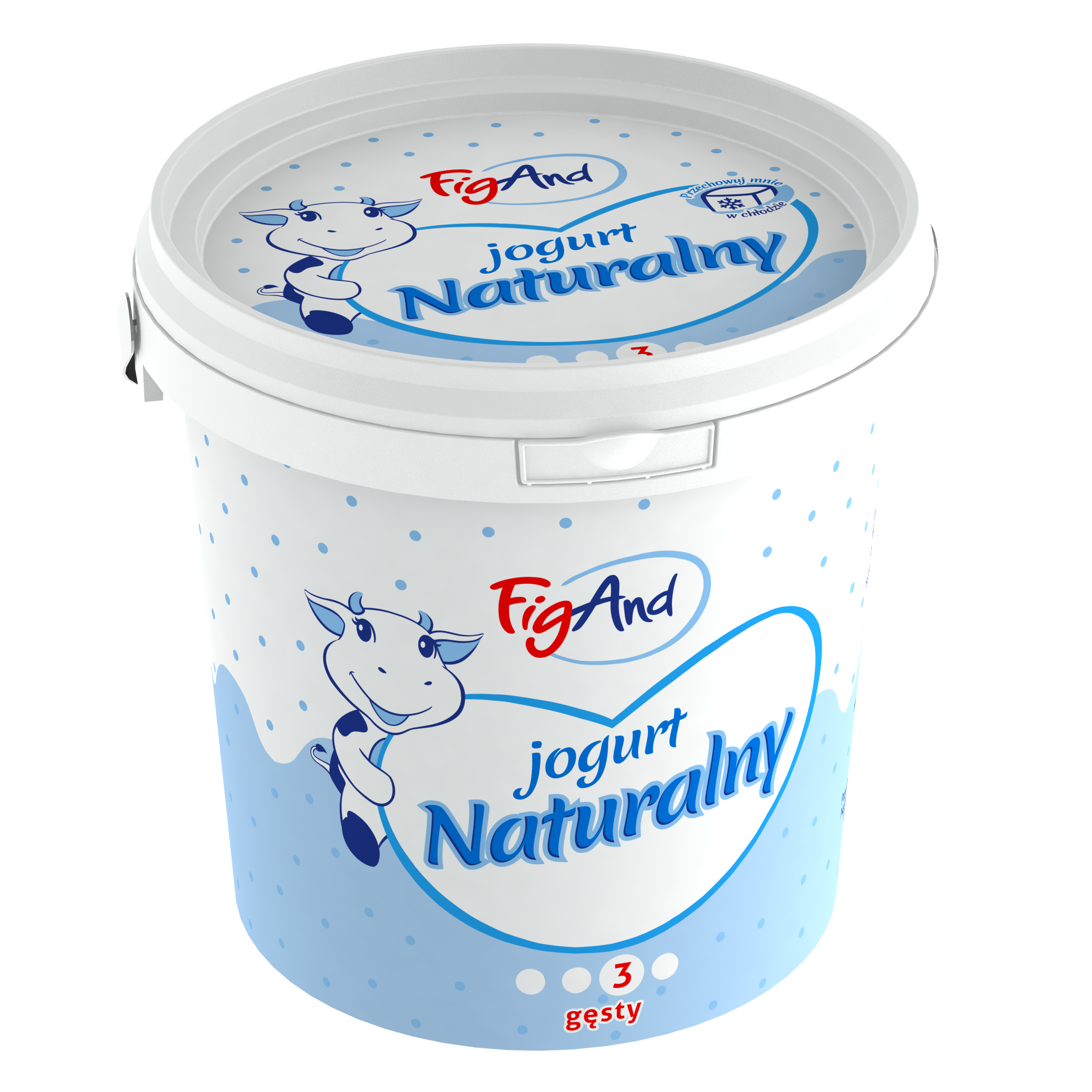 Jogurt Naturalny 3% 1Kg Figand