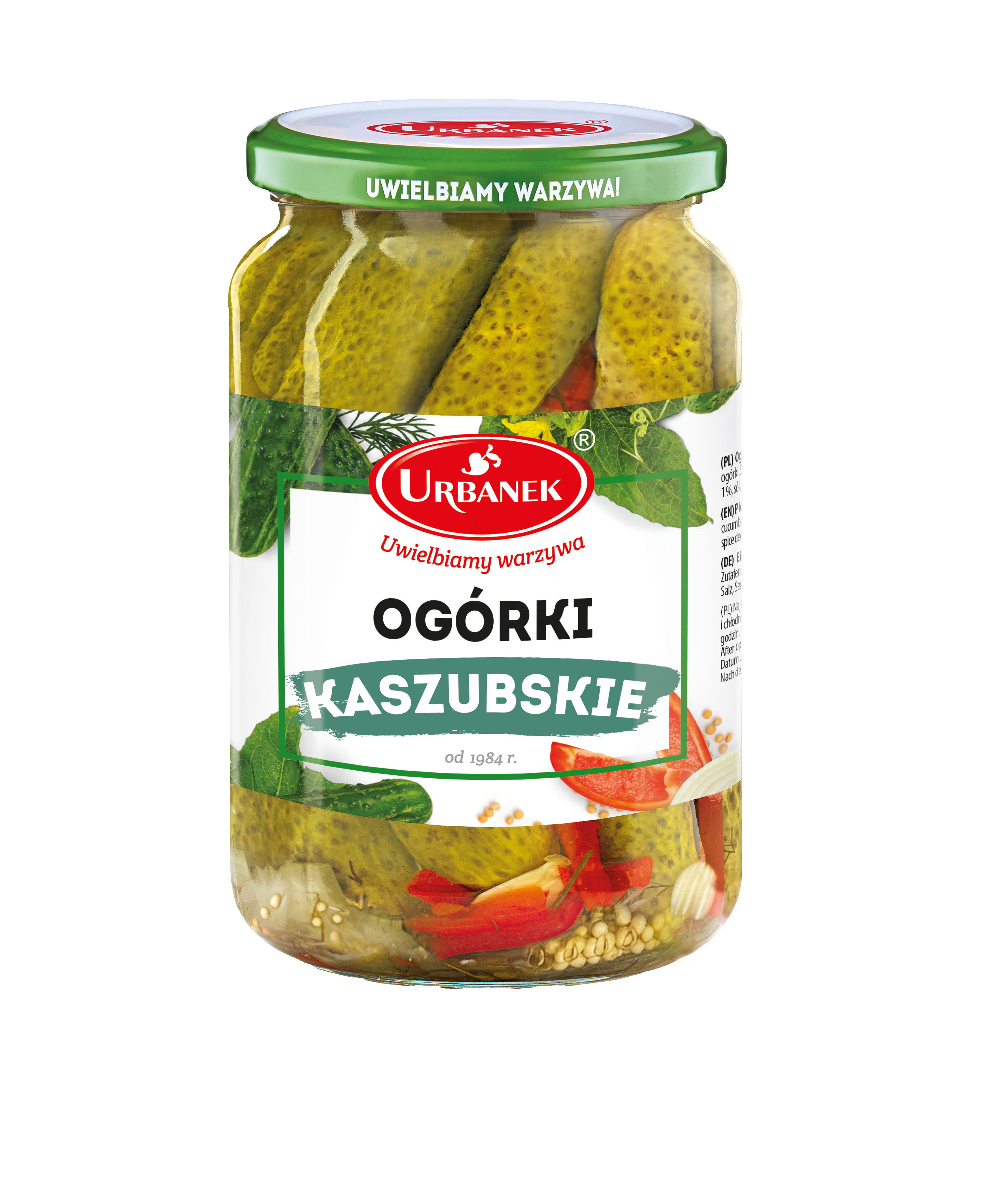 Ogórki Kaszubskie 680G/380G Urbanek