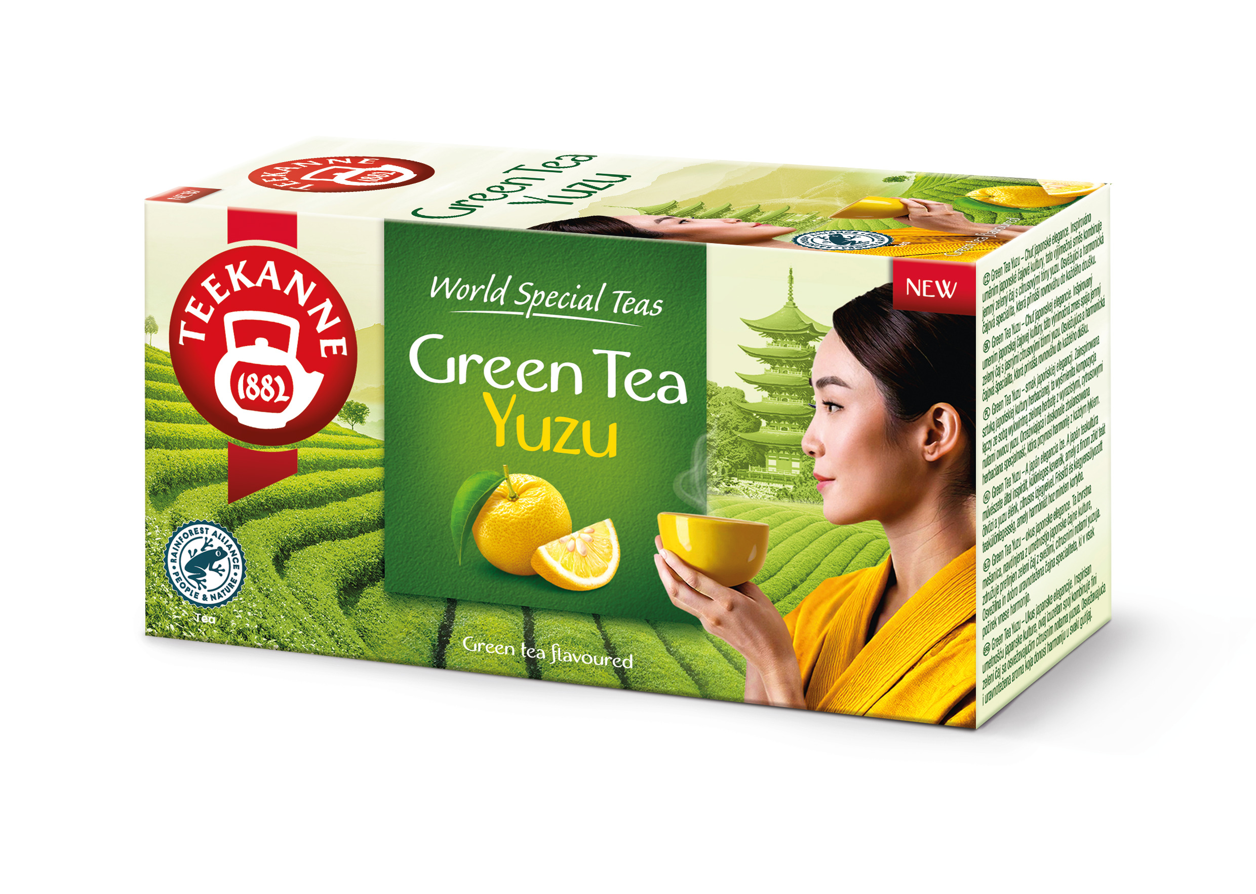 Teekanne Green Tea Yuzu 20 X 1,75G
