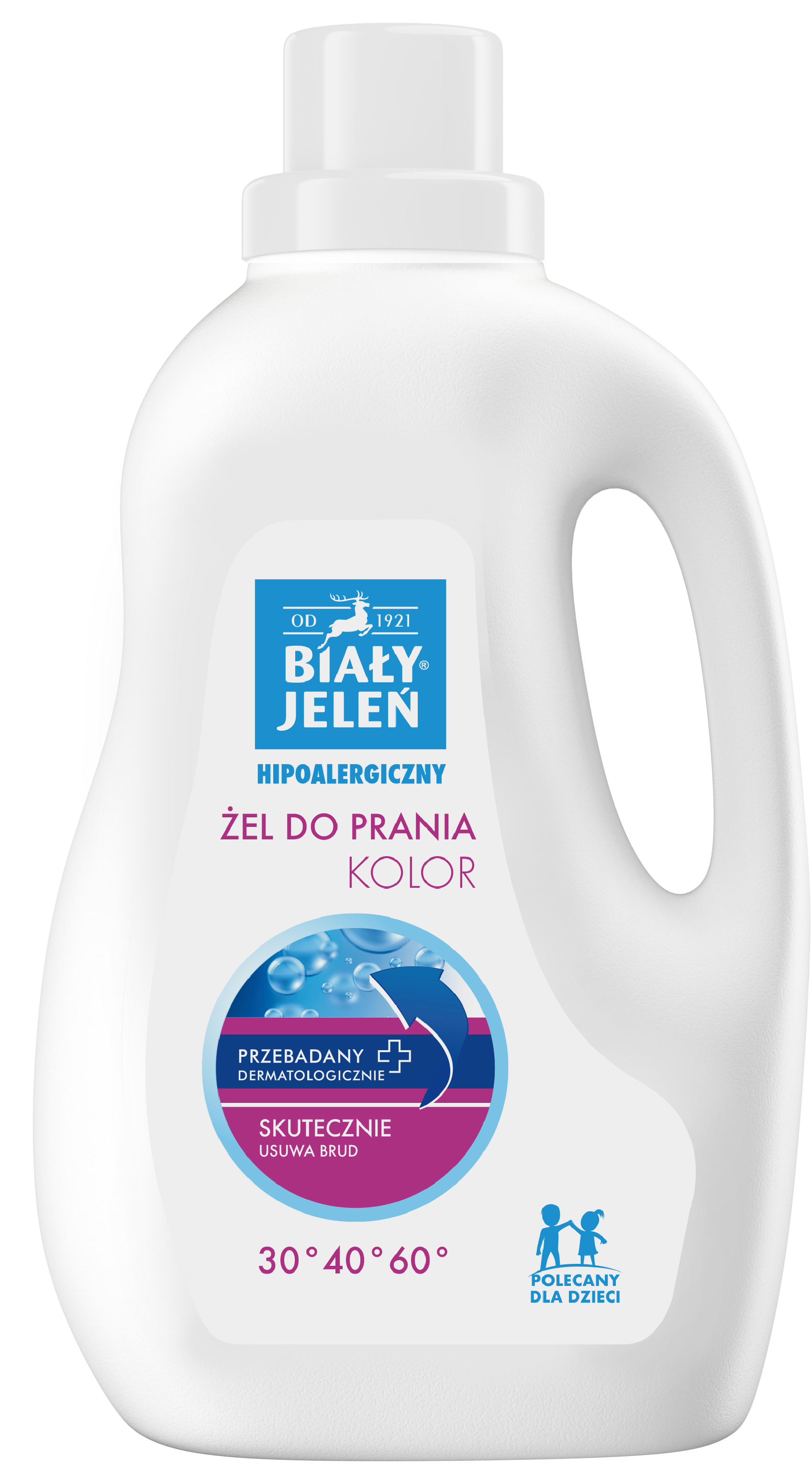 Żel Do Prania Biały Jeleń Hipoalergiczny Kolor 1,5L