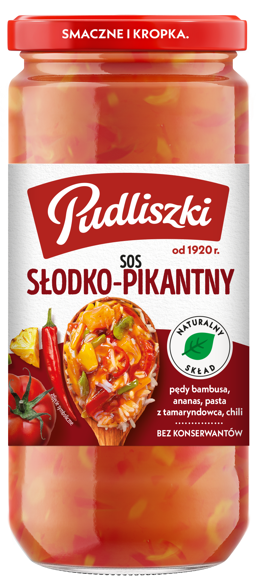 Pudliszki Sos Słodko-Pikantny 480G