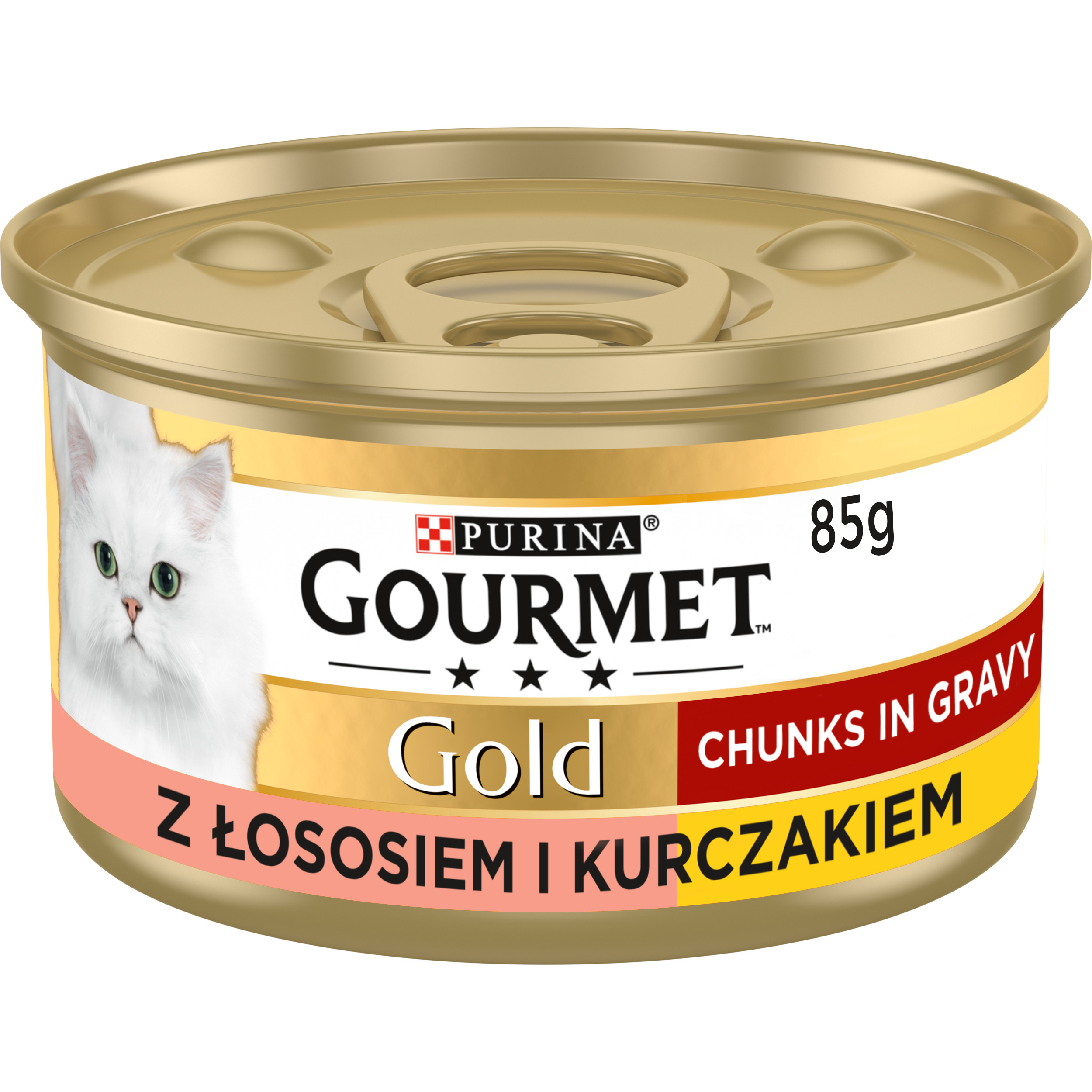 Gourmet Gold - Łosoś I Kurczak W Sosie 85G