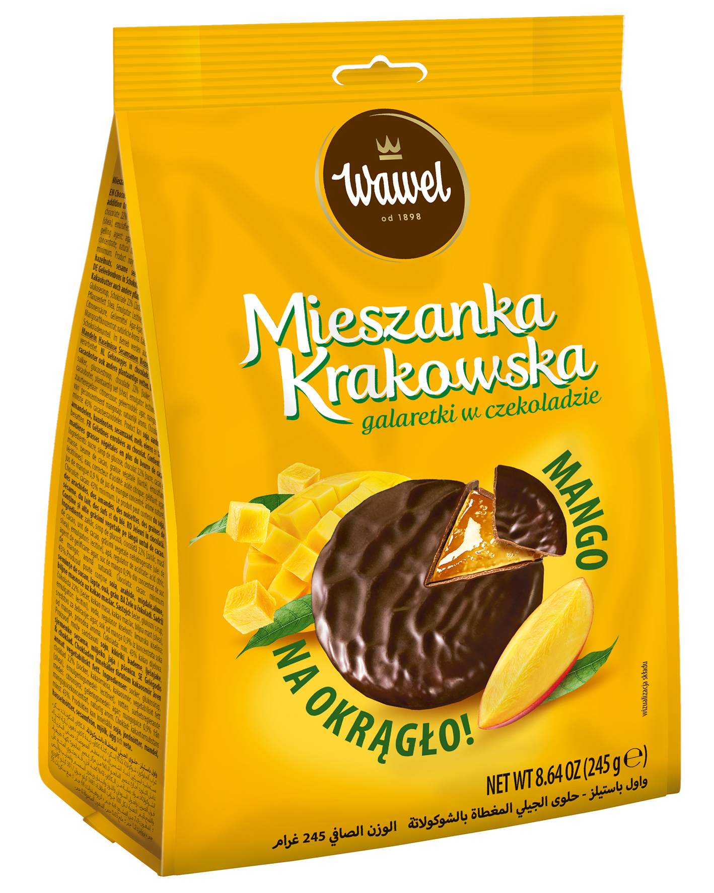 Wawel Mieszanka Krakowska Na Okrągło Mango 245 G