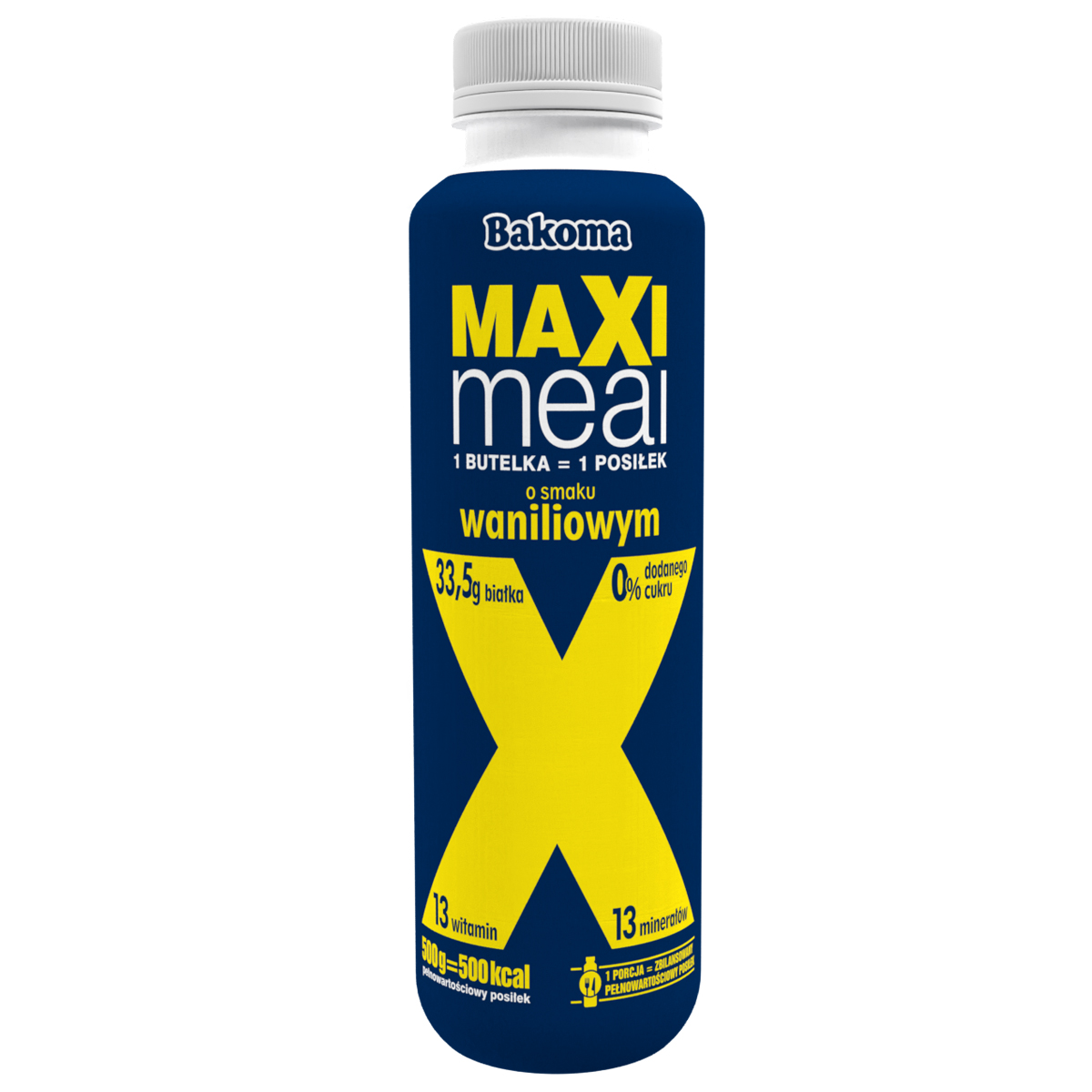 Bakoma Maxi Meal O Smaku Waniliowym 500G