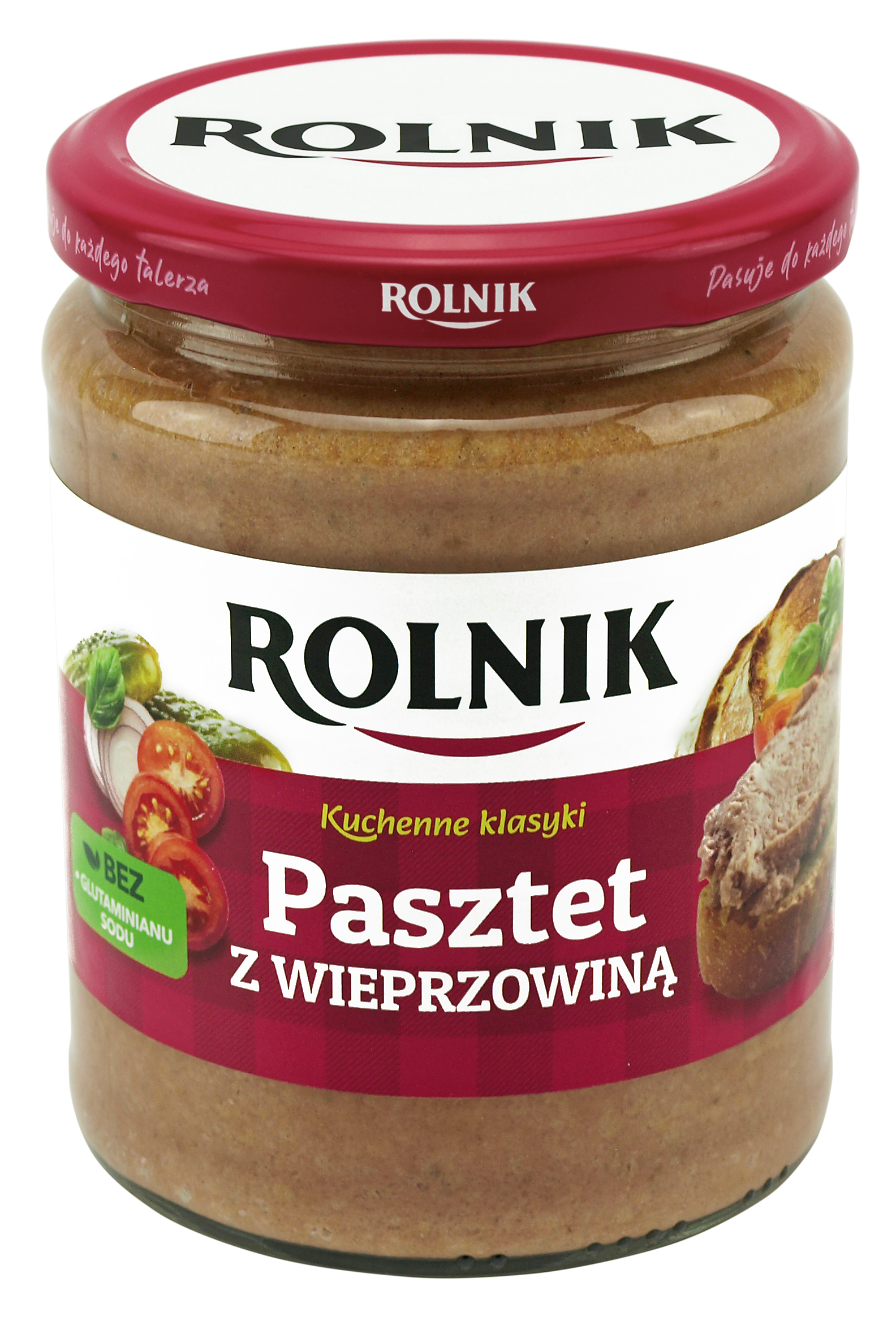Pasztet Z Wieprzowiną 480 G Rolnik