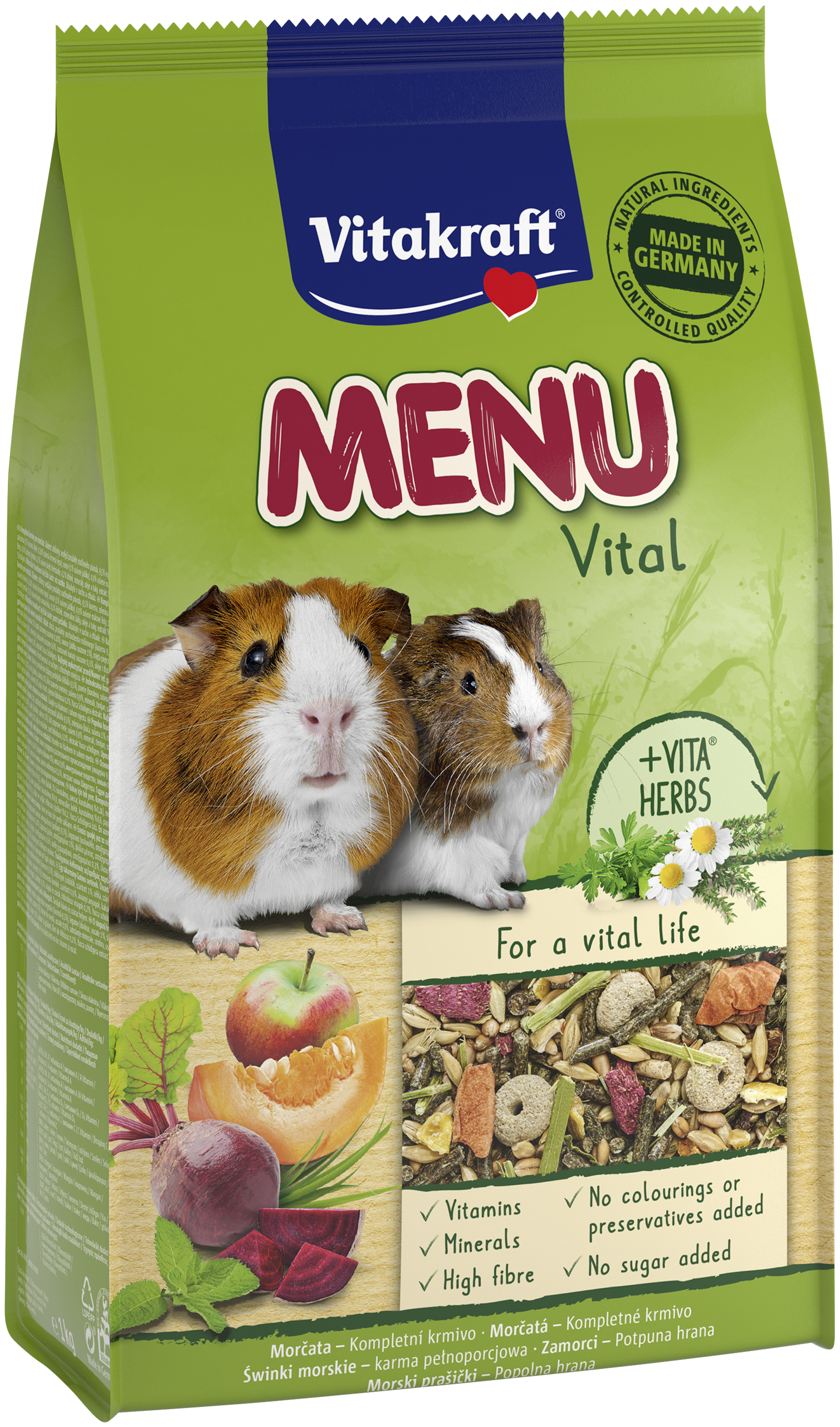 Menu Vital 1Kg Karma Dla Świnki Morskiej