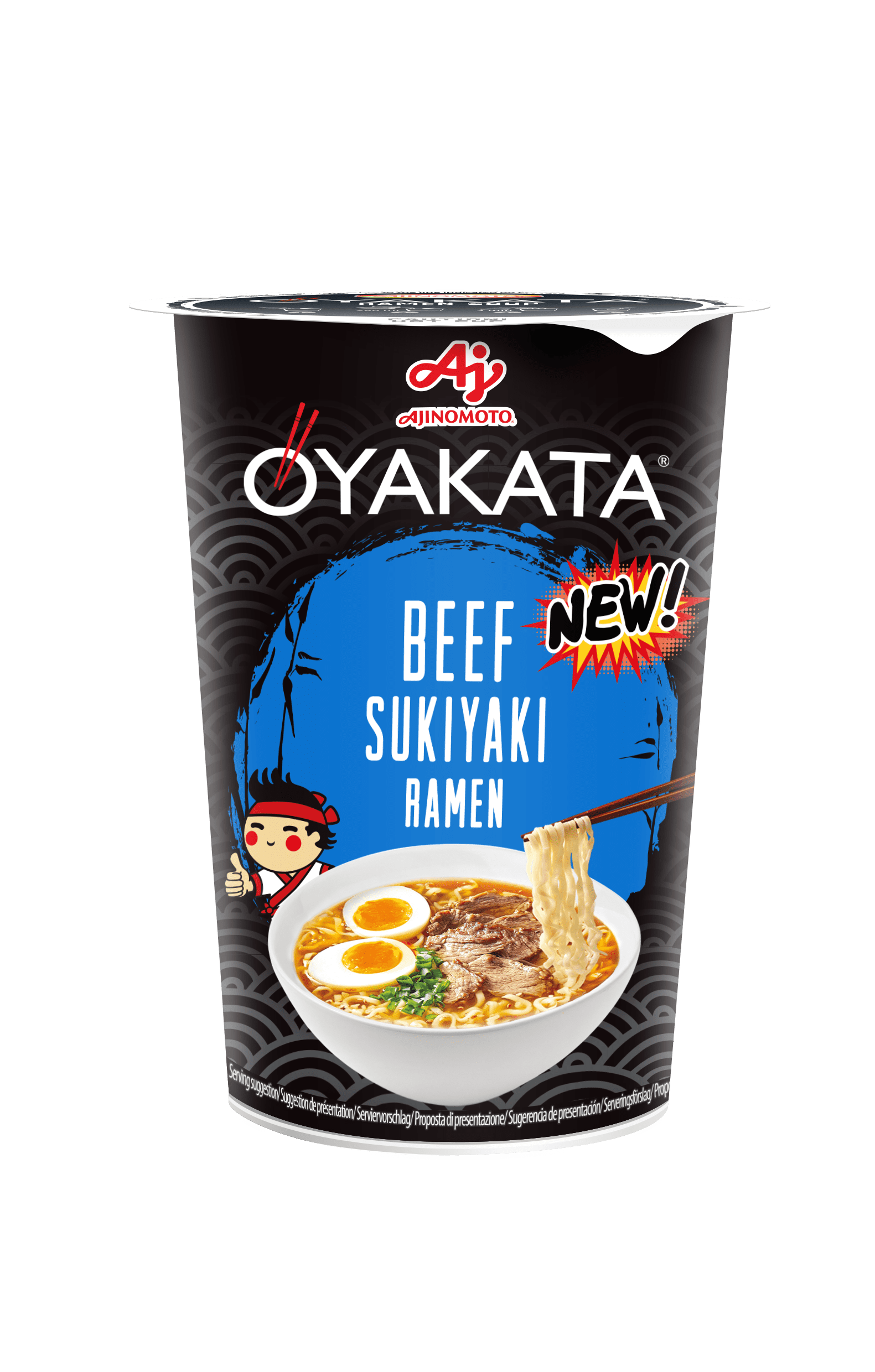 Oyakata Soup Cup Beef Sukiyaki Ramen 63,5 G