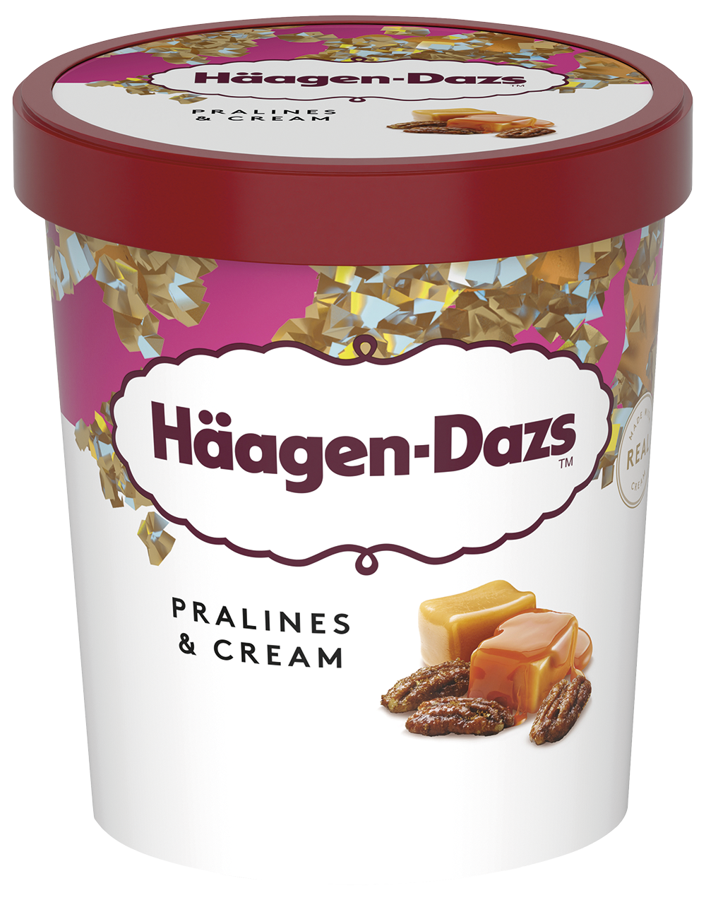 Lody Haagen-Dazs Pralines & Cream 460 Ml