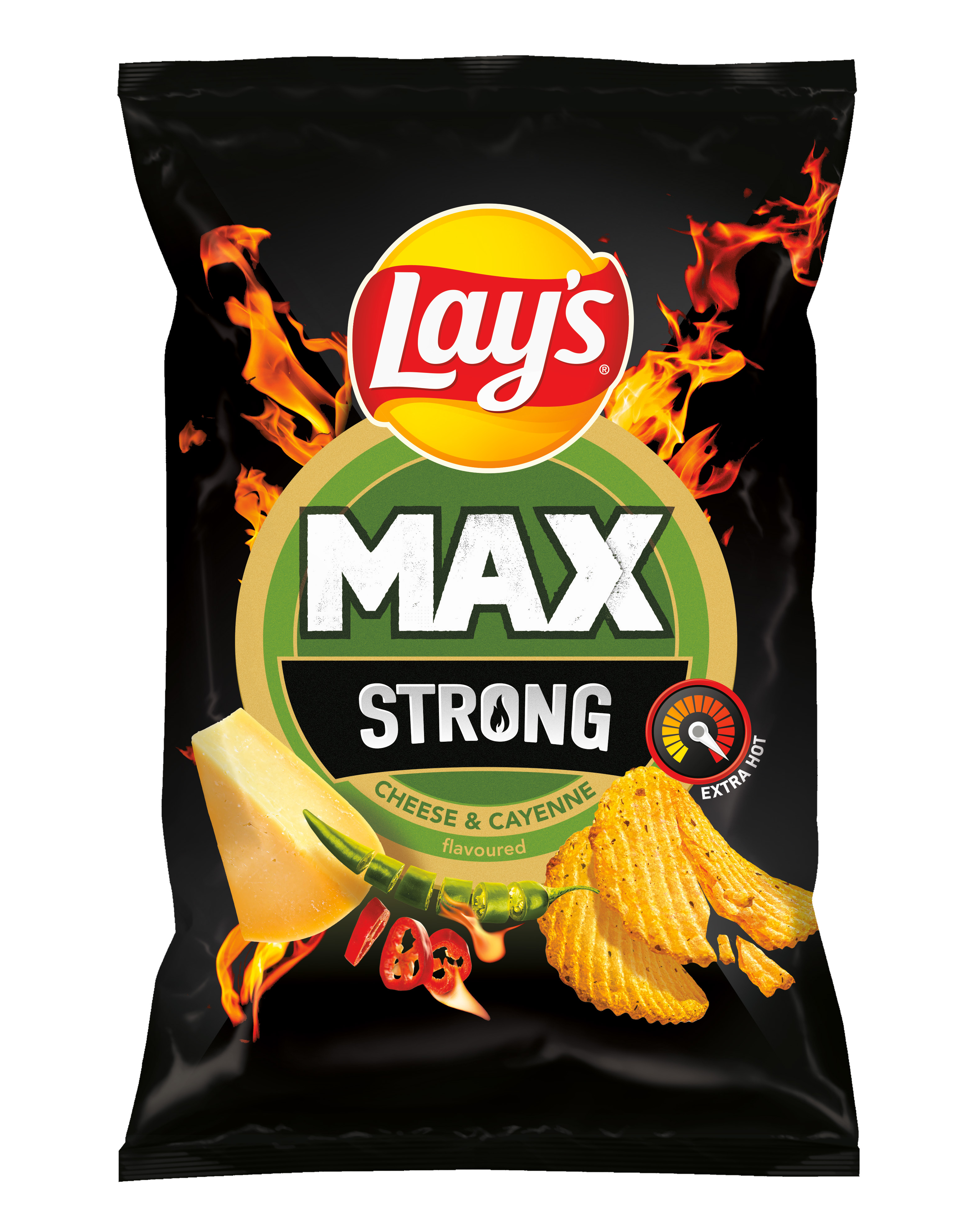 Lay'S Strong Cheese & Cayenne 120G