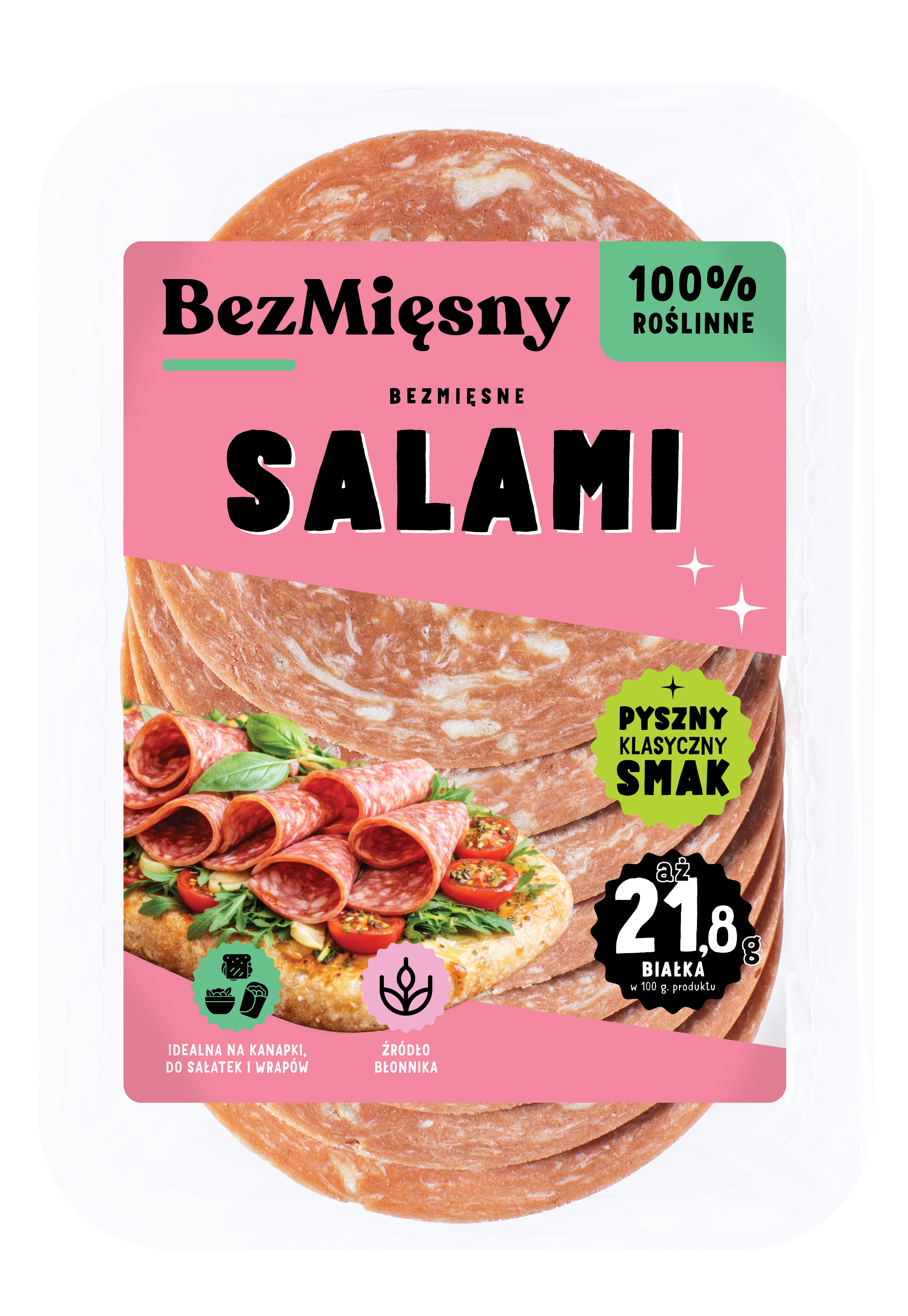 Bezmięsne Salami 100G Bezmięsny