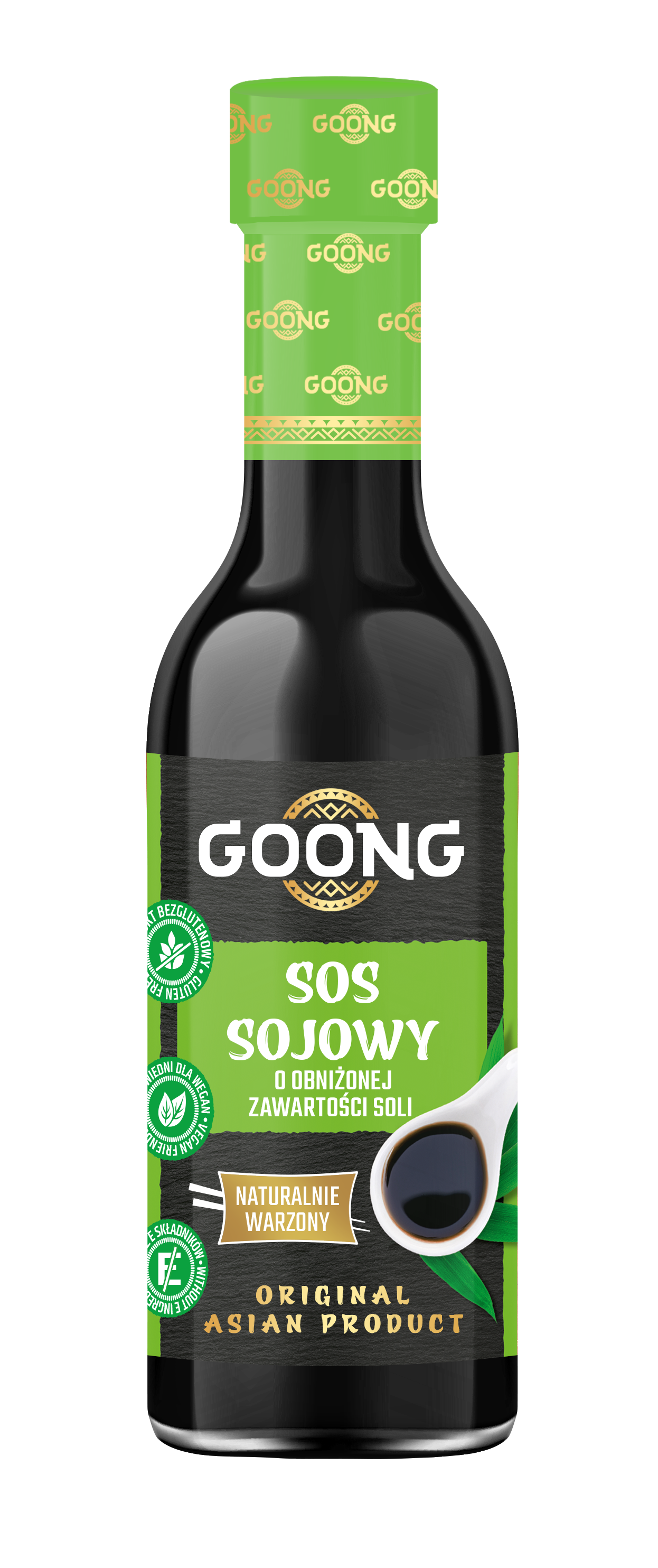 Sos Sojowy O Obniżonej Zawartości Soli 150Ml Goong