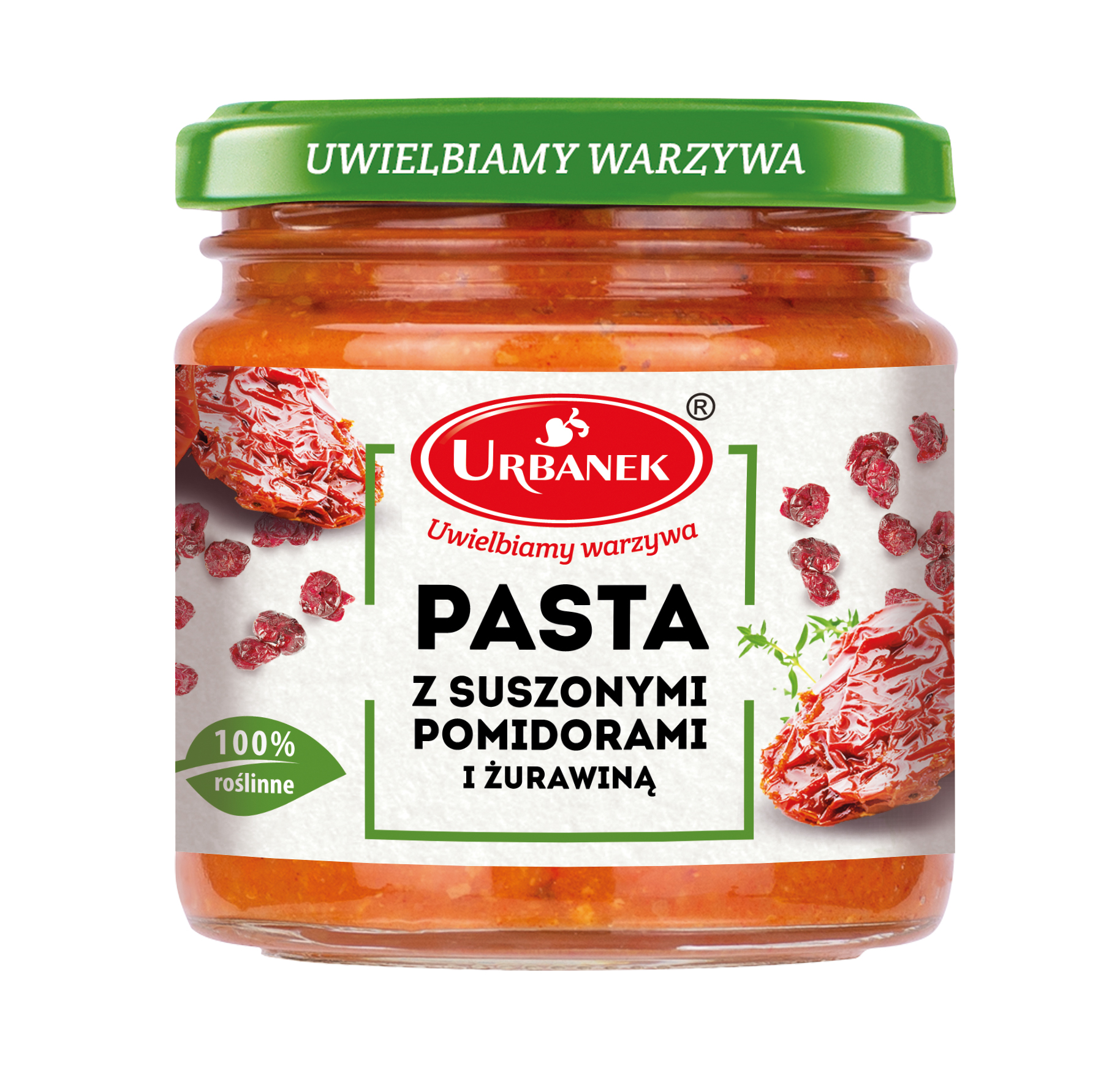 Pasta Z Suszonymi Pomidorami I Żurawiną 180G Urbanek