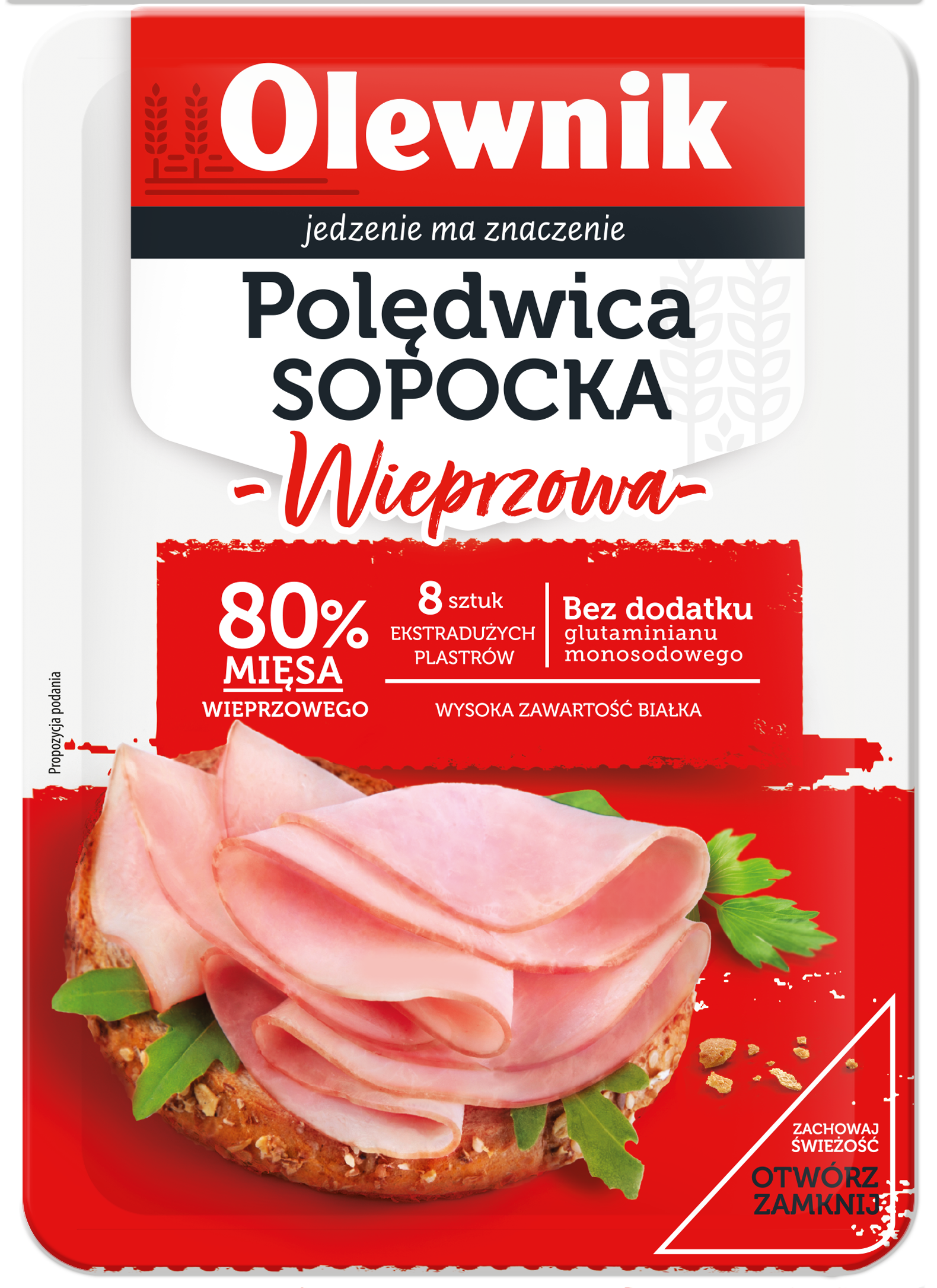 Polędwica Sopocka Plastry 100 G Olewnik
