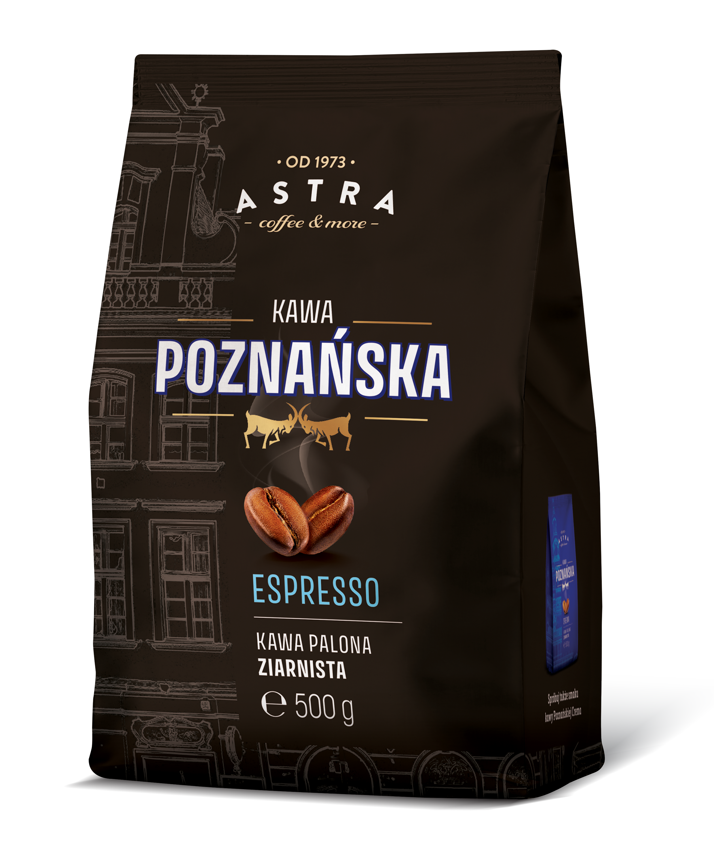 Astra Kawa Poznańska Espresso Ziarnista 500G