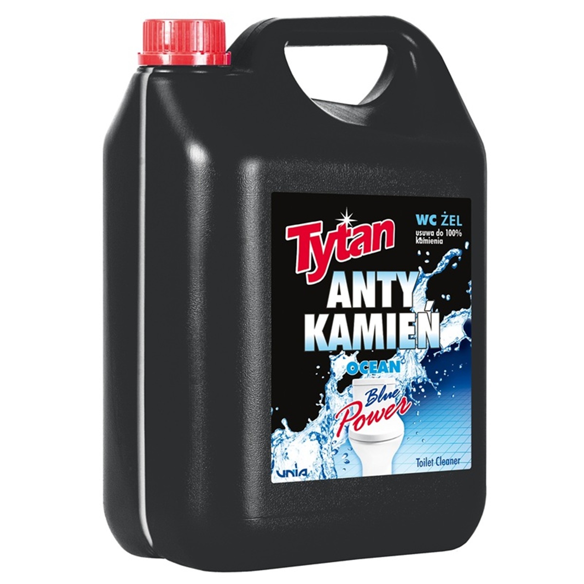 Żel Do Wc Tytan Anty Kamień Blue Power 5Kg