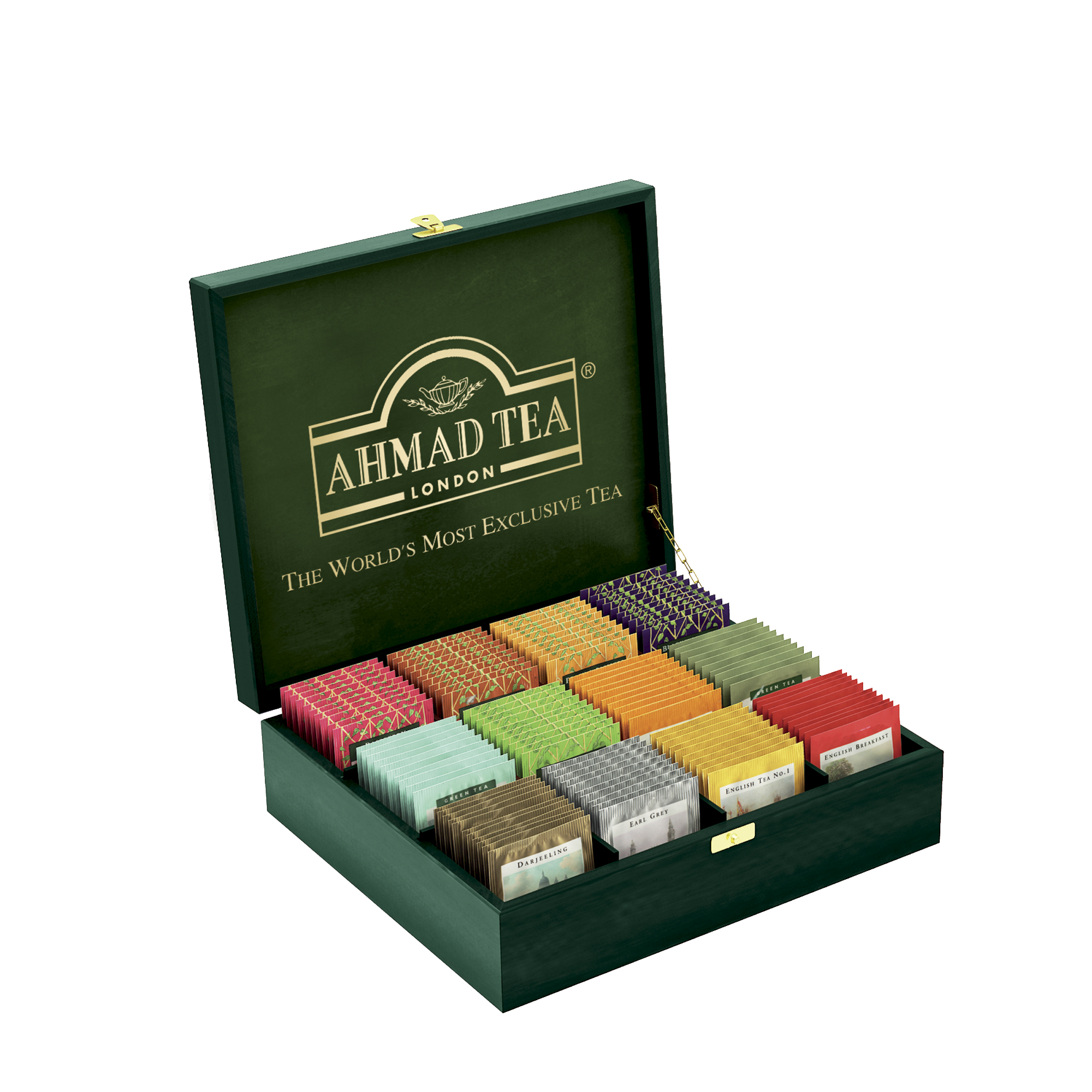 Kolekcja Herbaciana Ahmad Tea Skrzynka 120X2G Koperta
