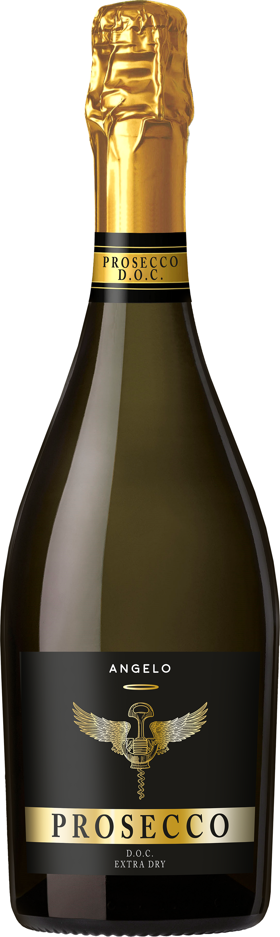 Angelo Prosecco Doc Spumante Extra Dry, Wino Musujące , Białe Wytrawne 750Ml