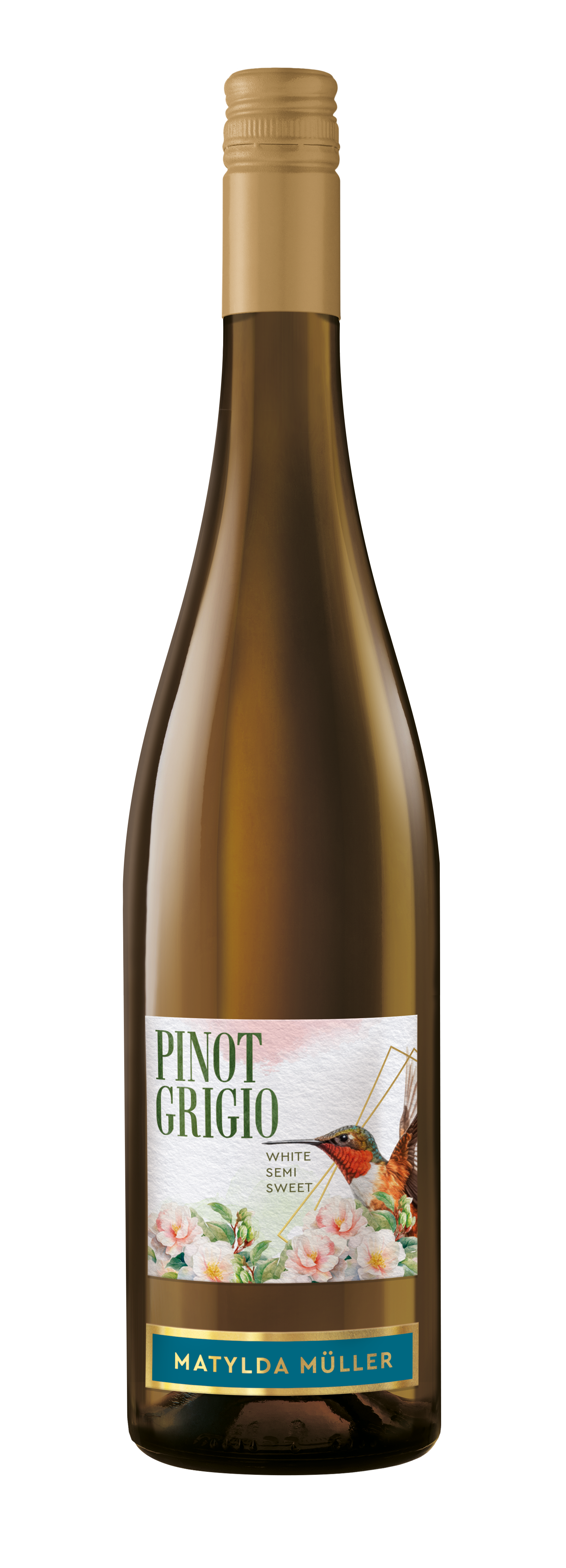 Matylda Muller Pinot Grigio White Semi Sweet 12% 0,75L