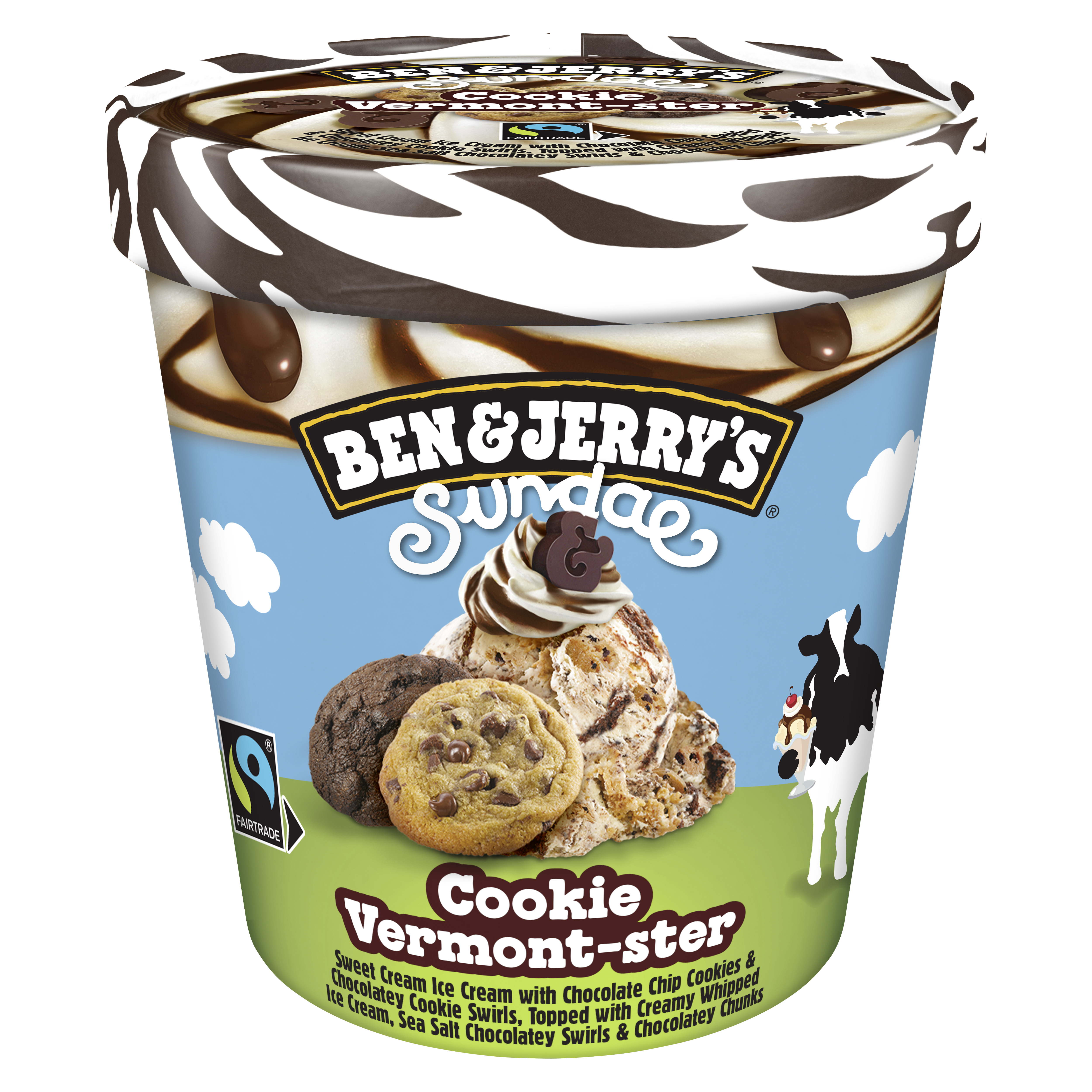 Lody Ben&Jerry'S Sundae Cookie Vermont-Ster 427Ml