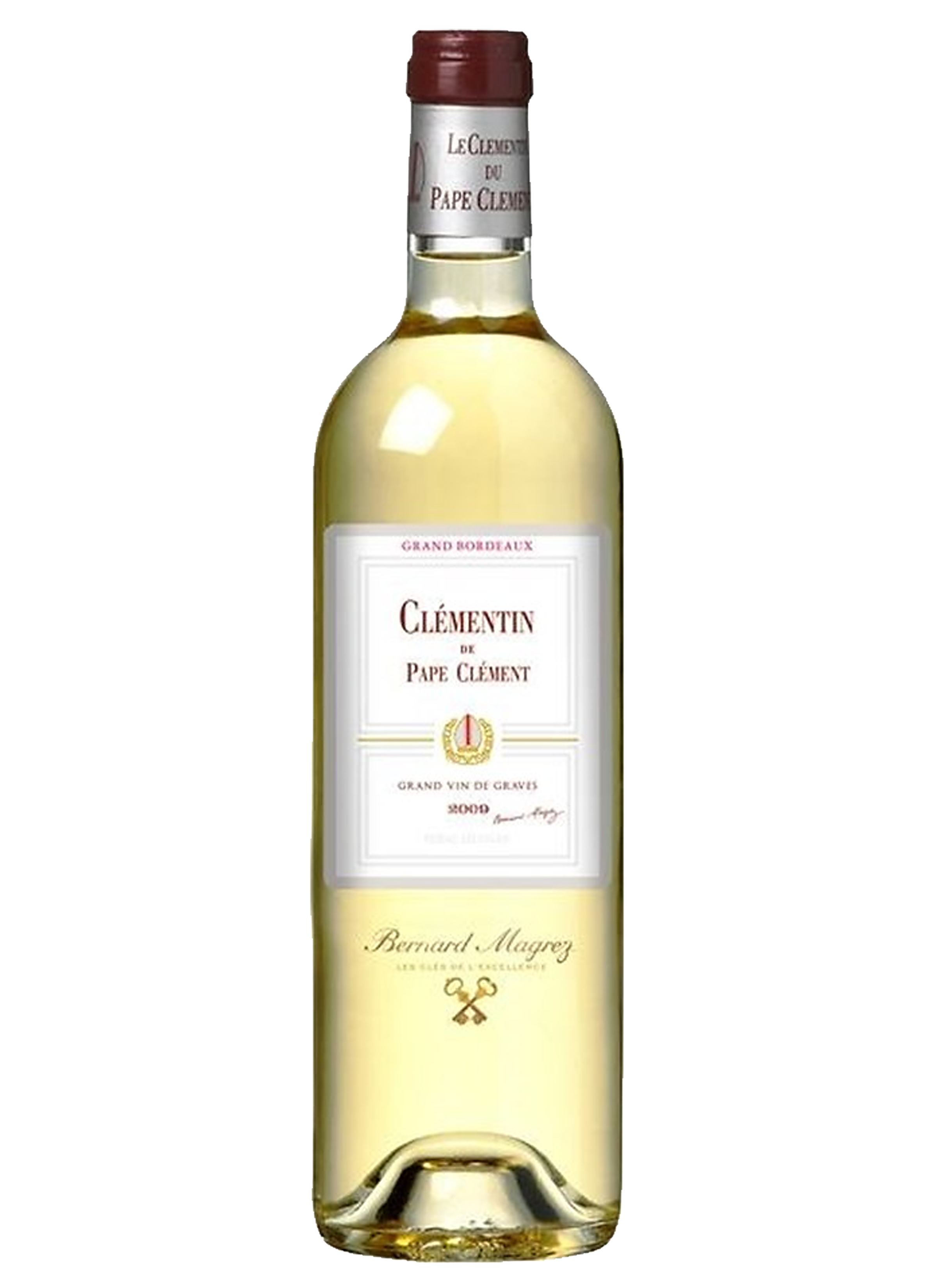 Wino Gronowe Białe Wytrawne Le Clementin Du Pape Clement Blanc 0,75L