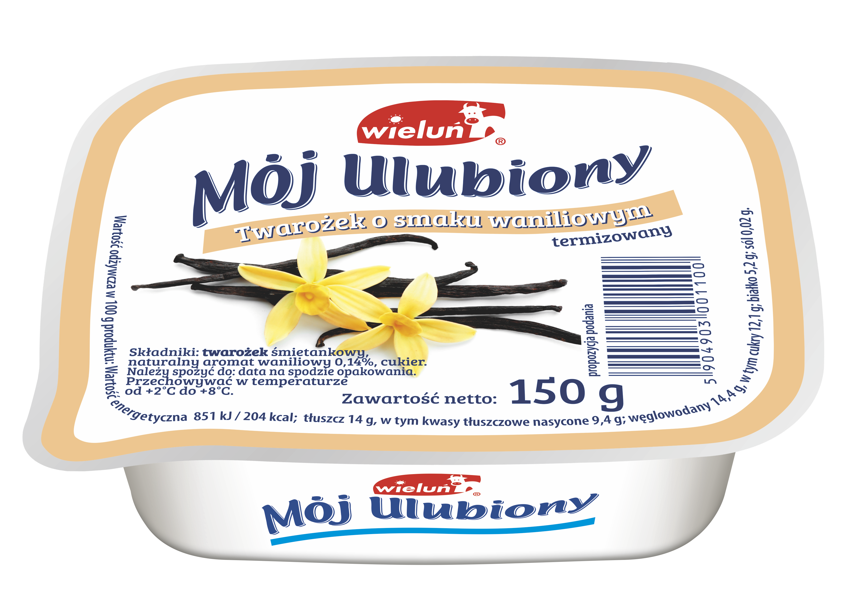 Twarożek Mój Ulubiony O Smaku Waniliowym 150 G